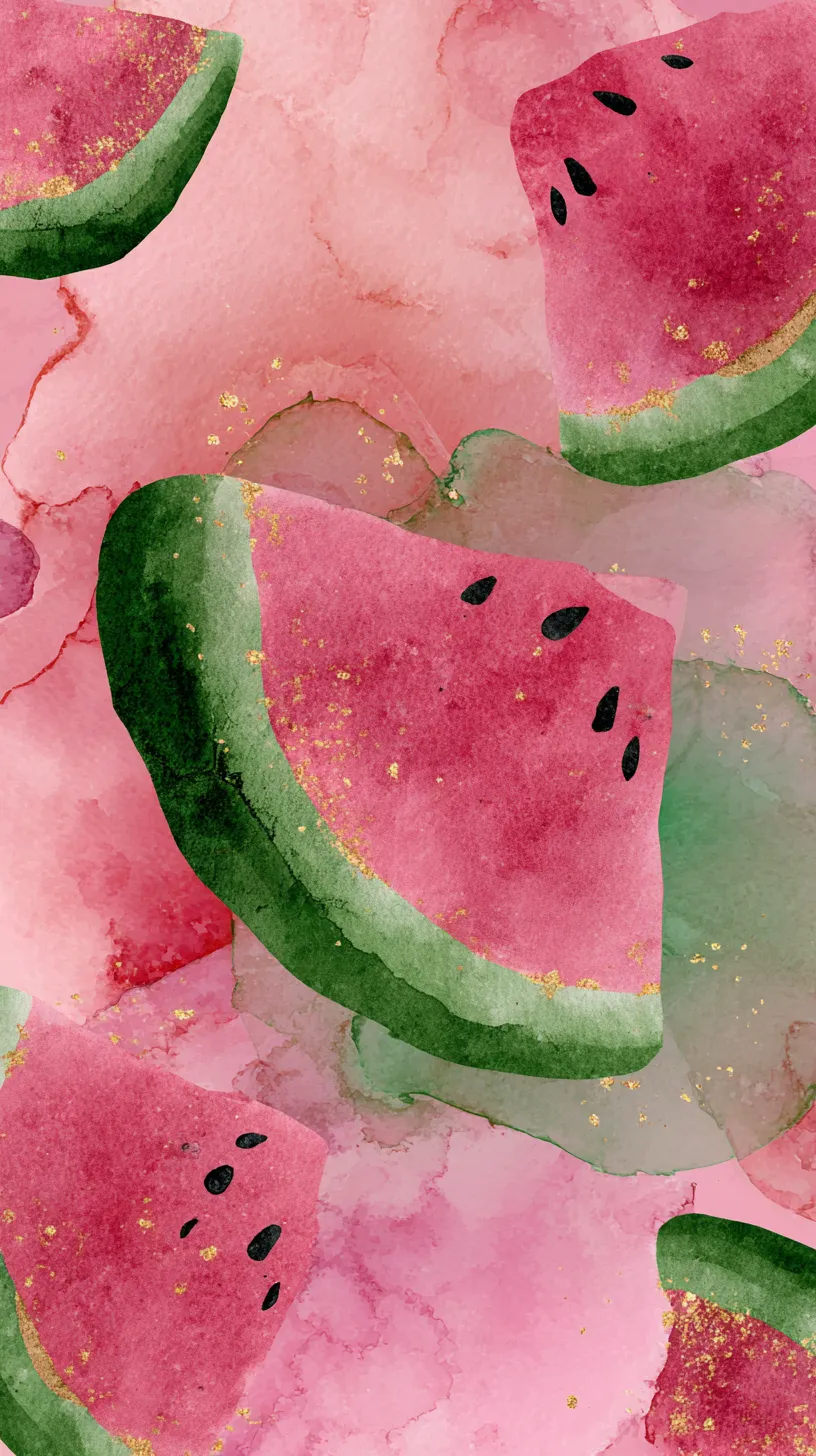 fond d'écran Pastèque updated téléphone gratuit sans filigrane