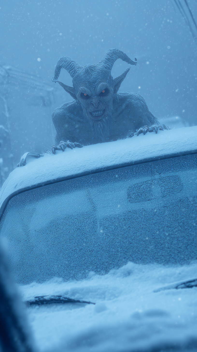 fond d'écran Krampus téléphone Asus télécharger gratuit