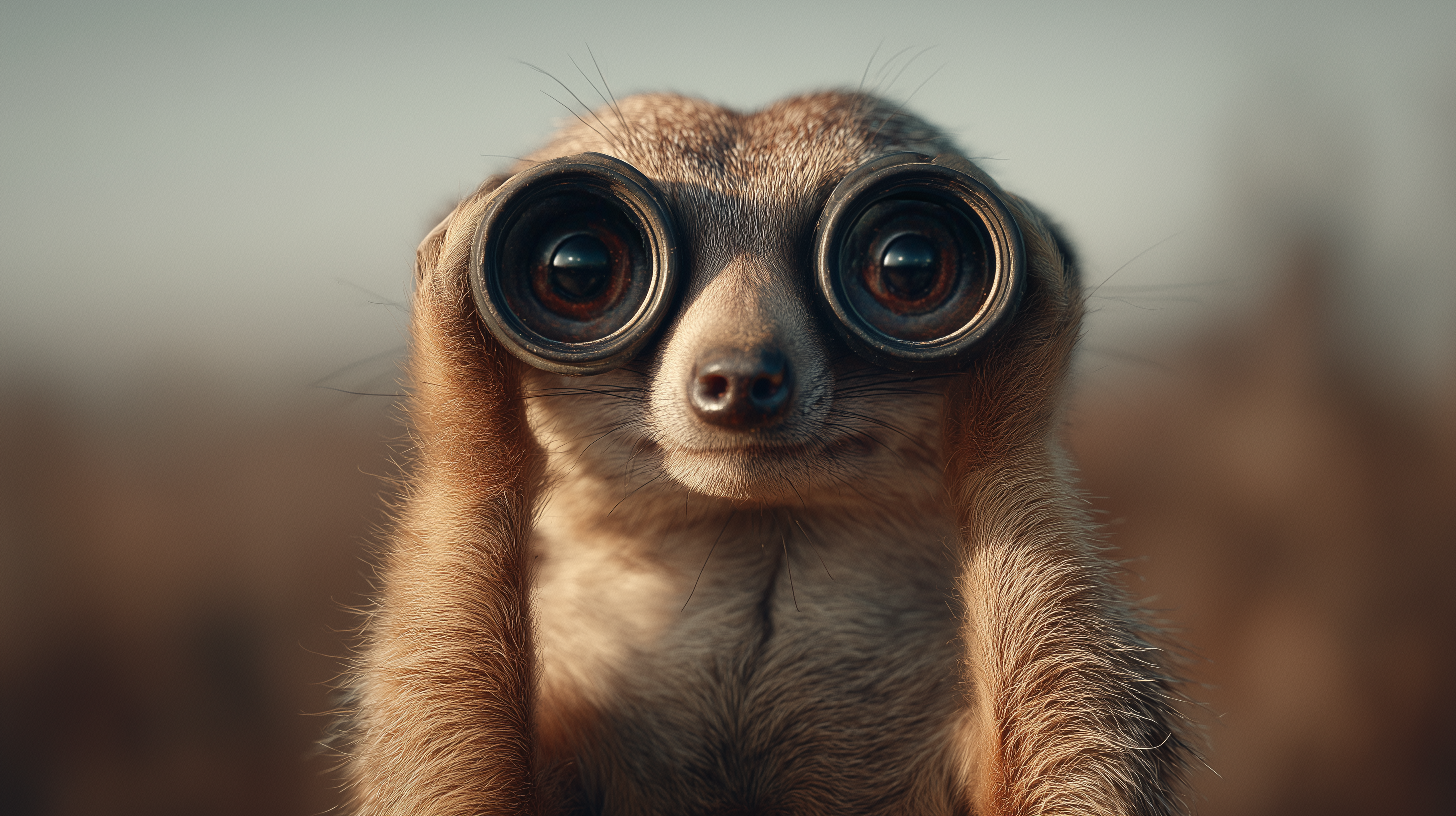 fond d'écran Suricate 5k pc téléchargement gratuit