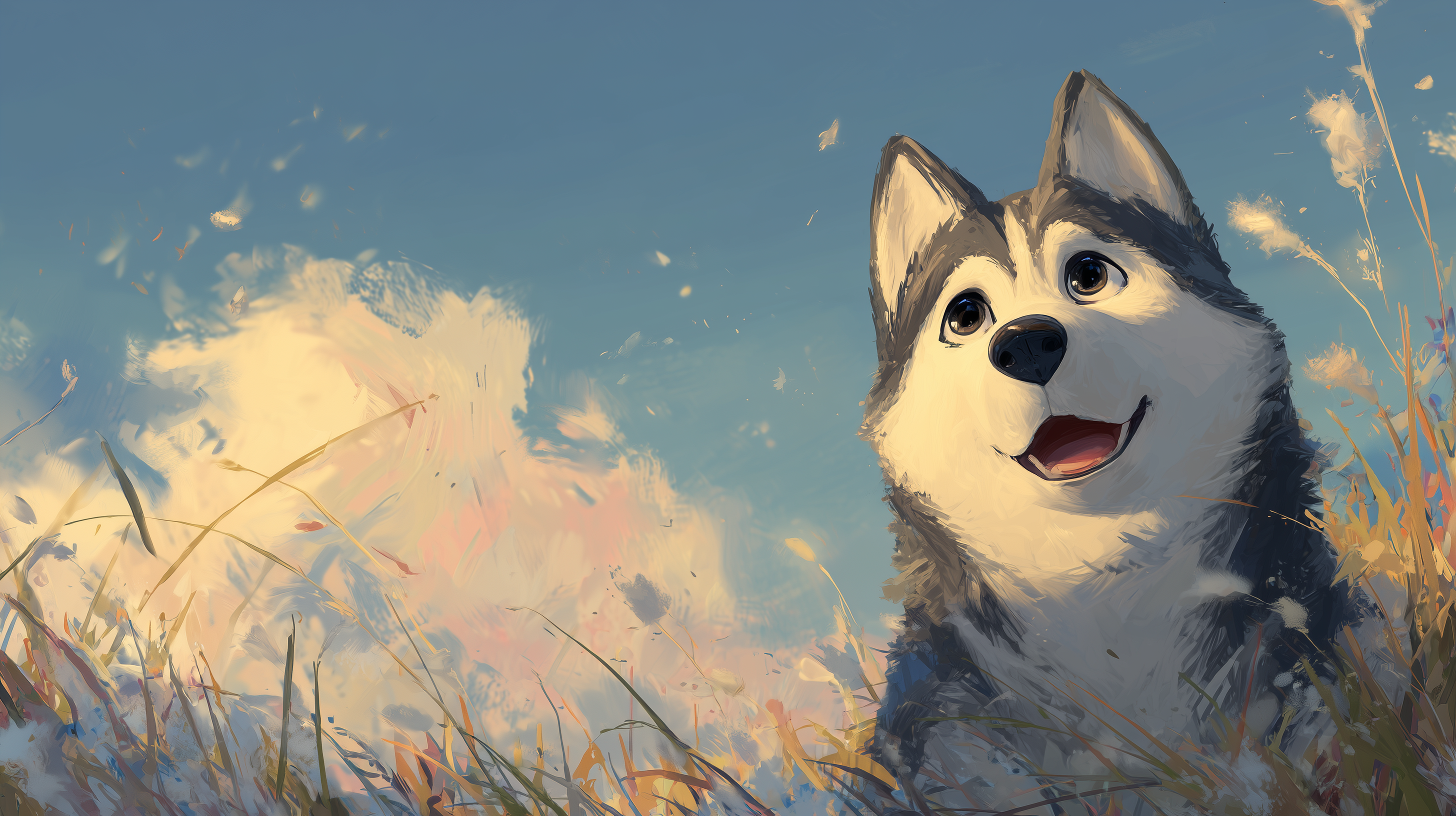 fond d'écran Husky Acer téléchargement gratuit