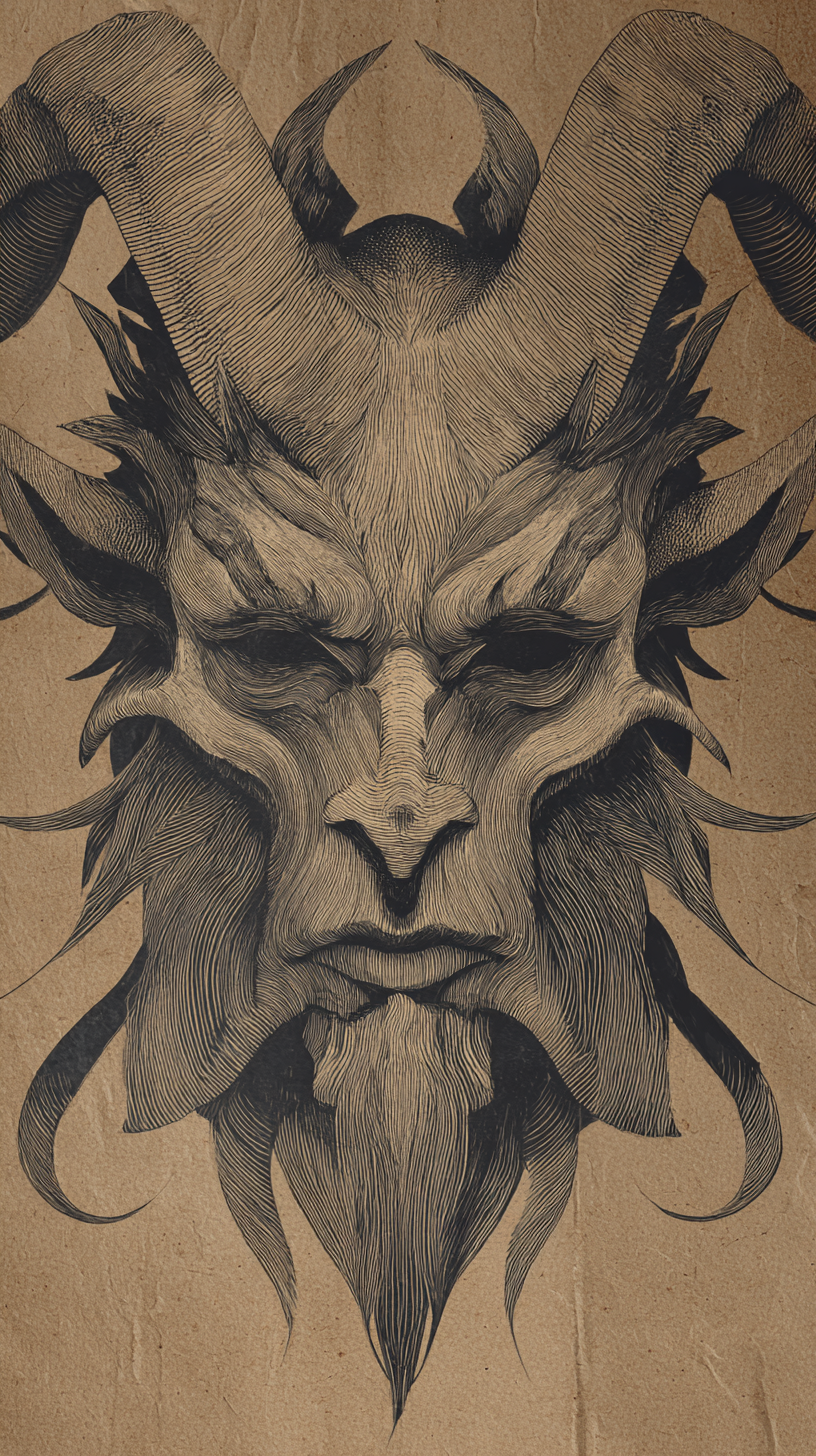 fond d'écran Krampus iphone original gratuit