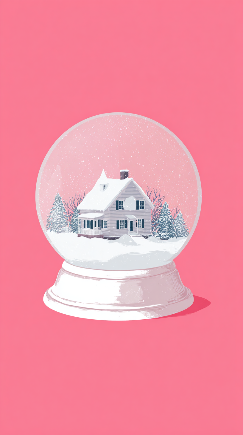 fond d'écran Boule à neige android 4k gratuit