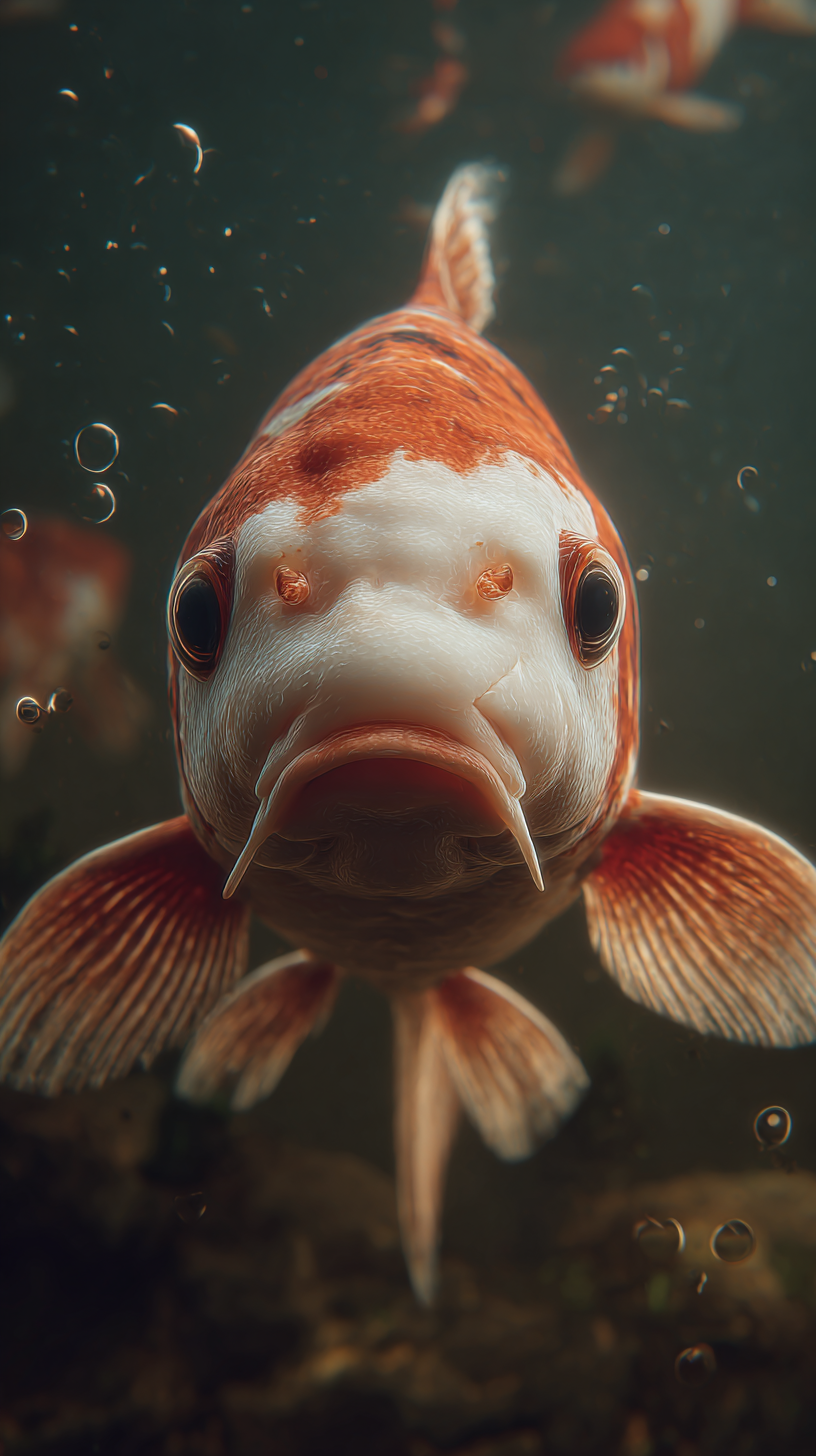 fond d'écran Koï pour iphone gratuit