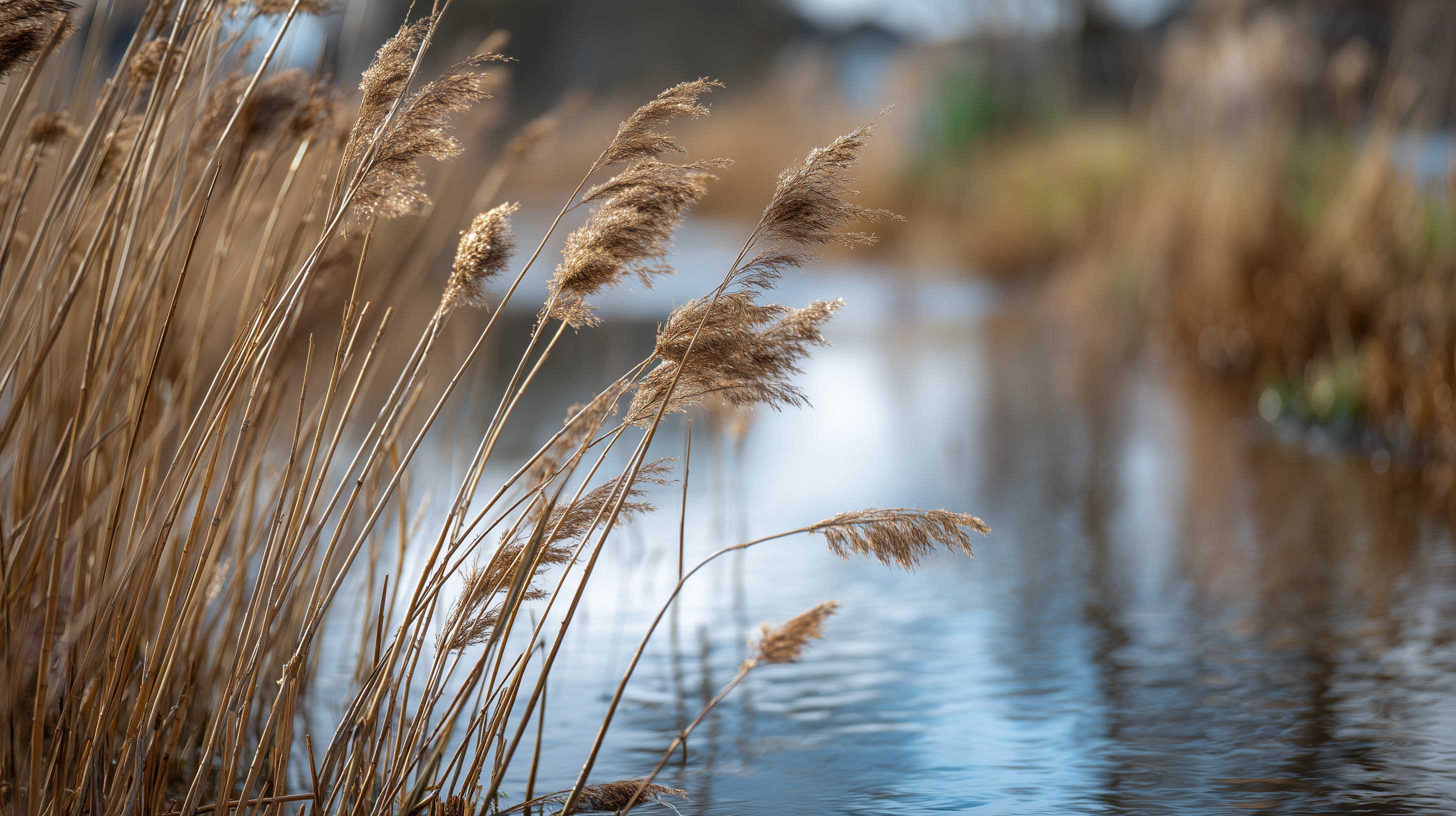 fond d'écran roseau 3840x1080 téléchargement gratuit