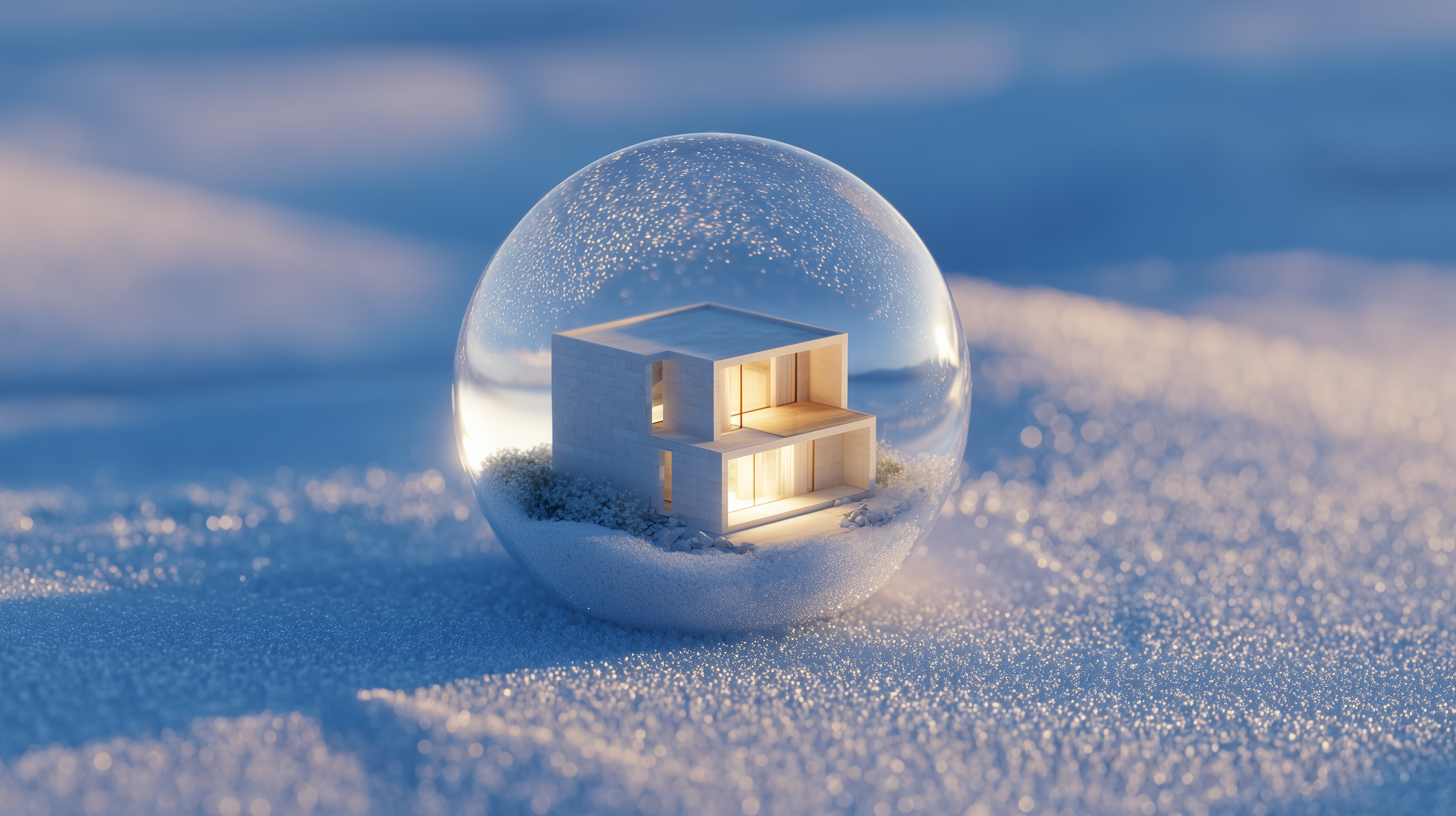 fond d'écran Boule à neige 4k pc téléchargement gratuit