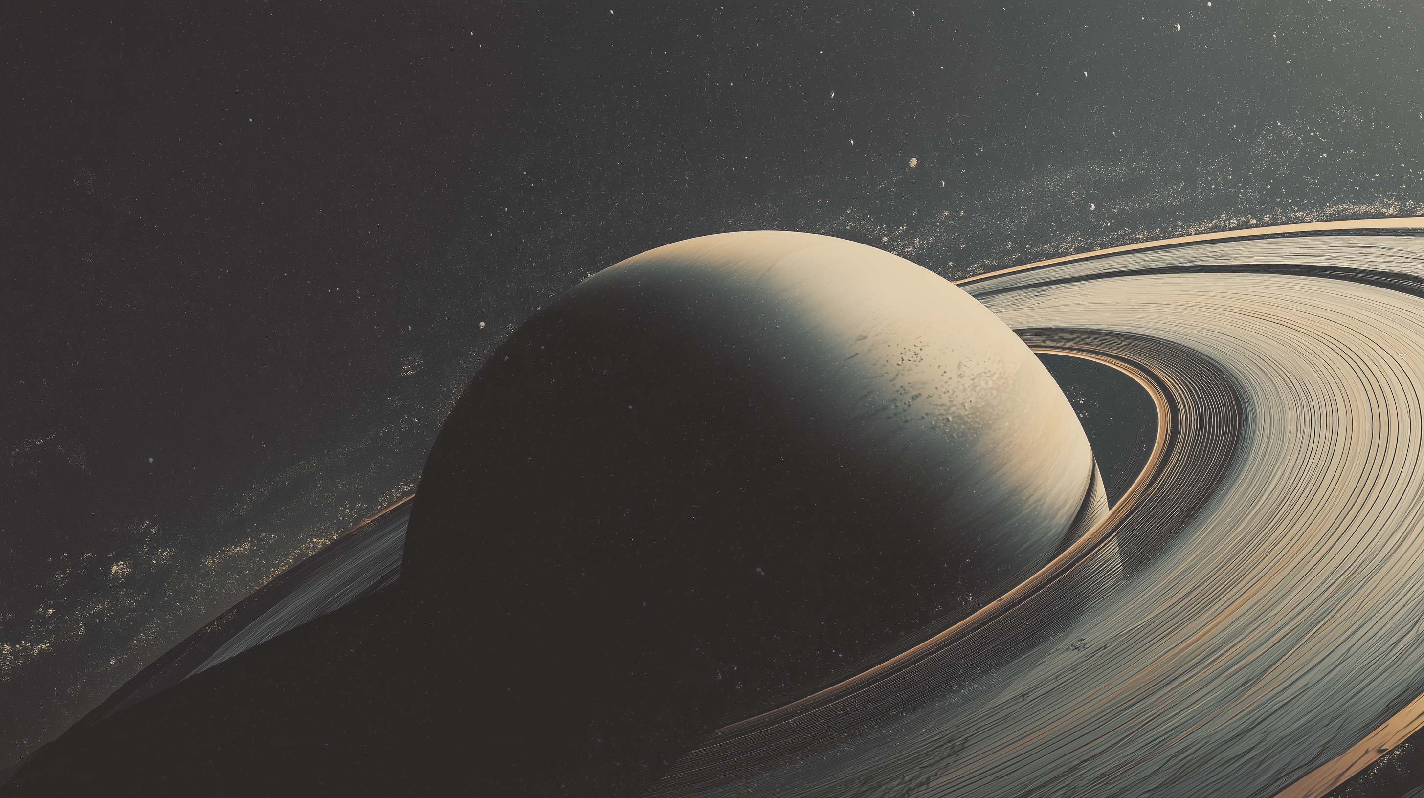 fond d'écran Saturne 2560x1440 téléchargement gratuit