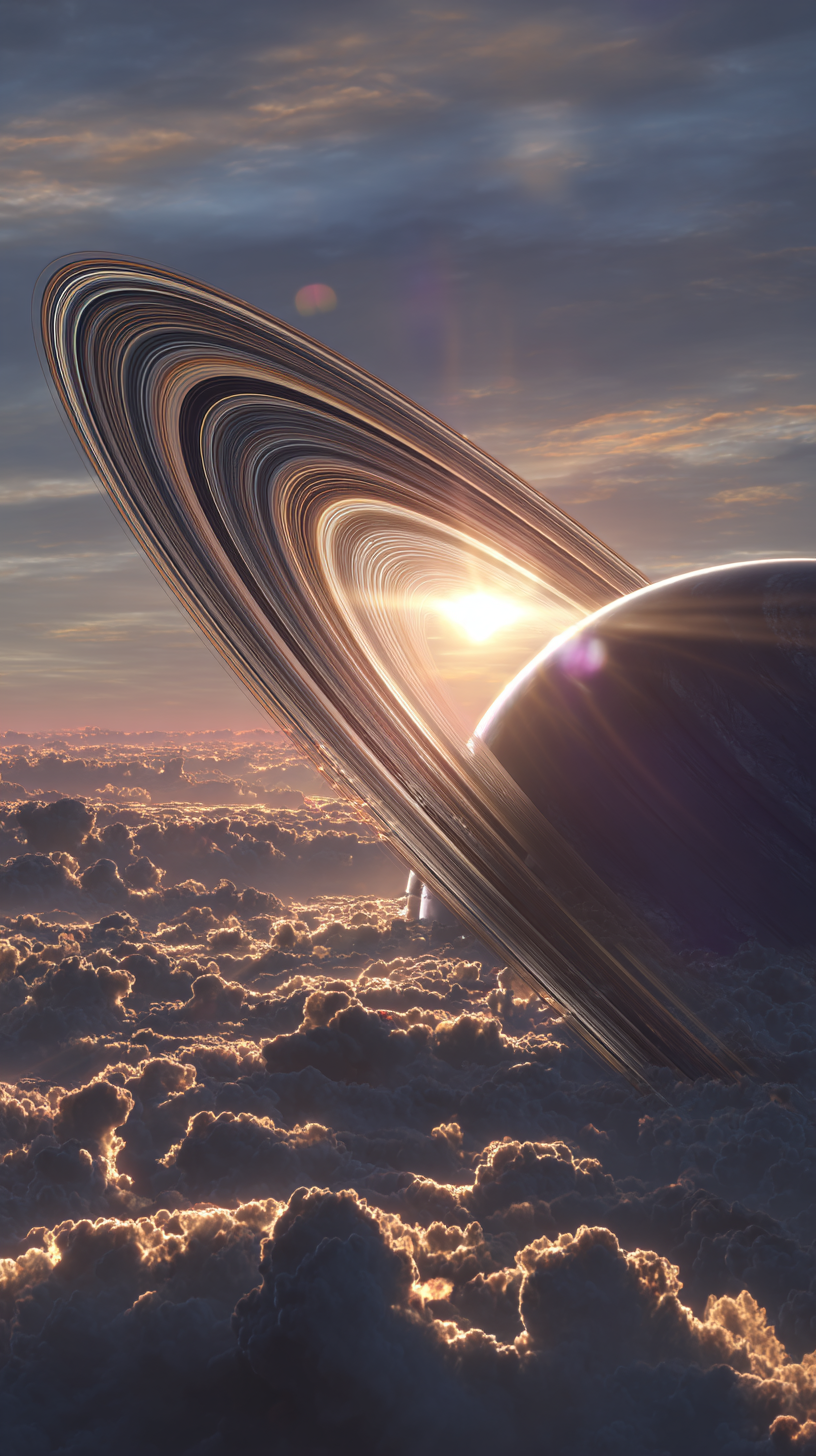 fond d'écran Saturne pour tablette android gratuit télécharger gratuit