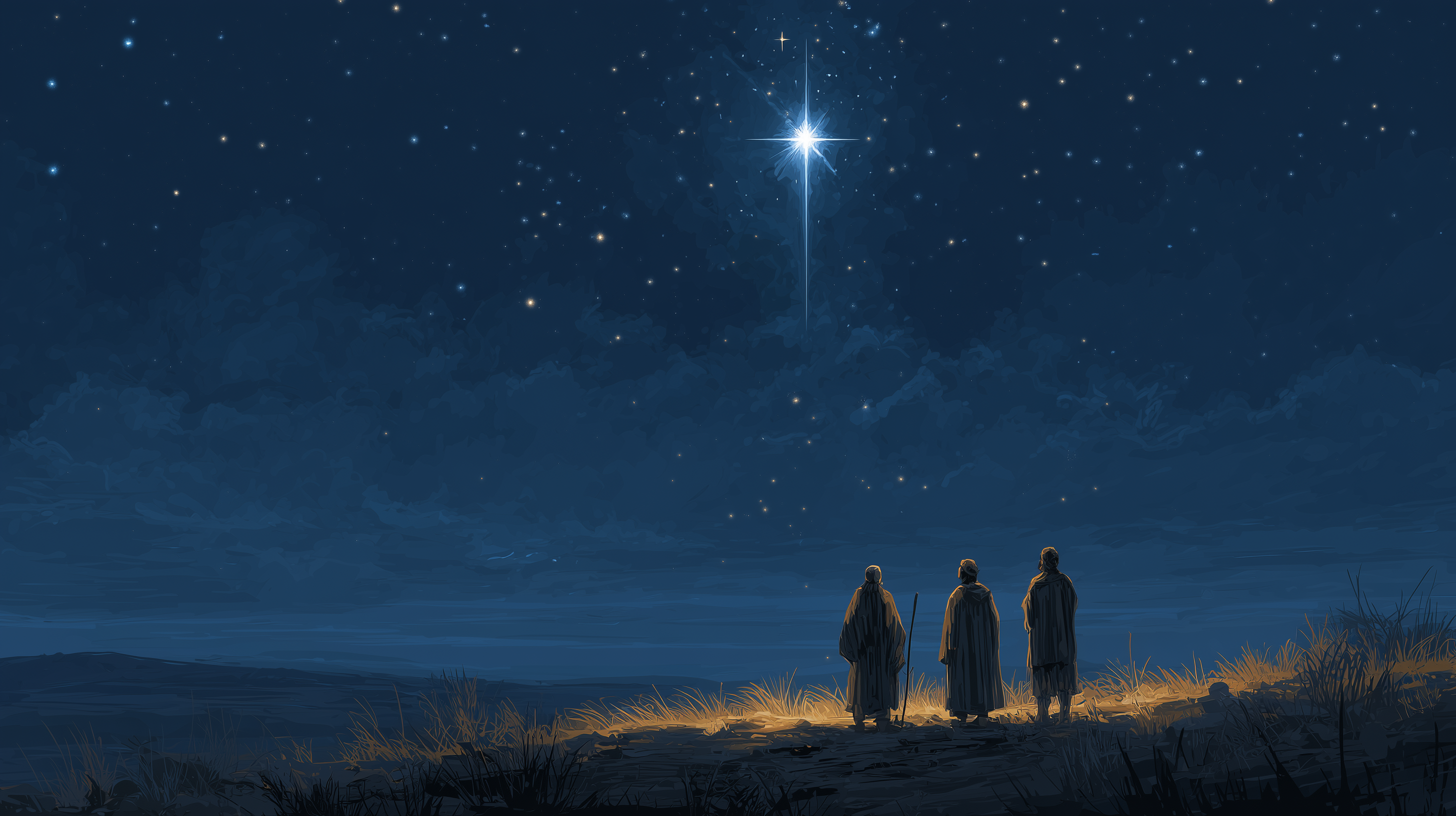 fond d'écran Étoile de Bethléem 2560x1600 téléchargement gratuit