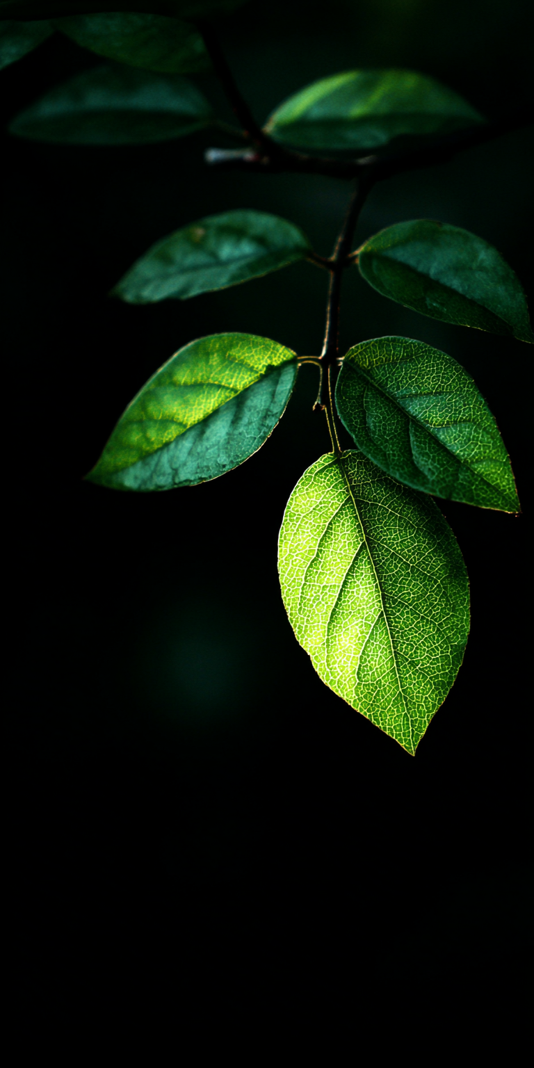 fond d'écran Feuilles iphone 15 gratuit