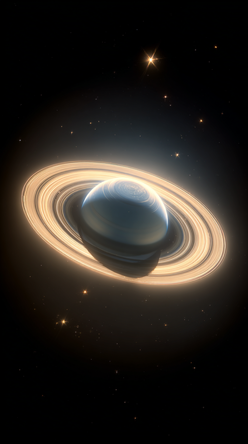 fond d'écran Saturne iphone x télécharger gratuit