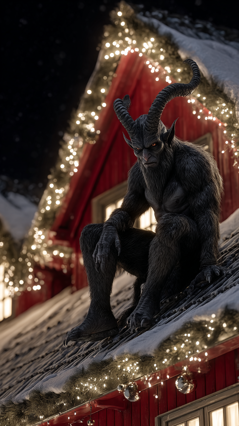fond d'écran Krampus téléphone télécharger gratuit