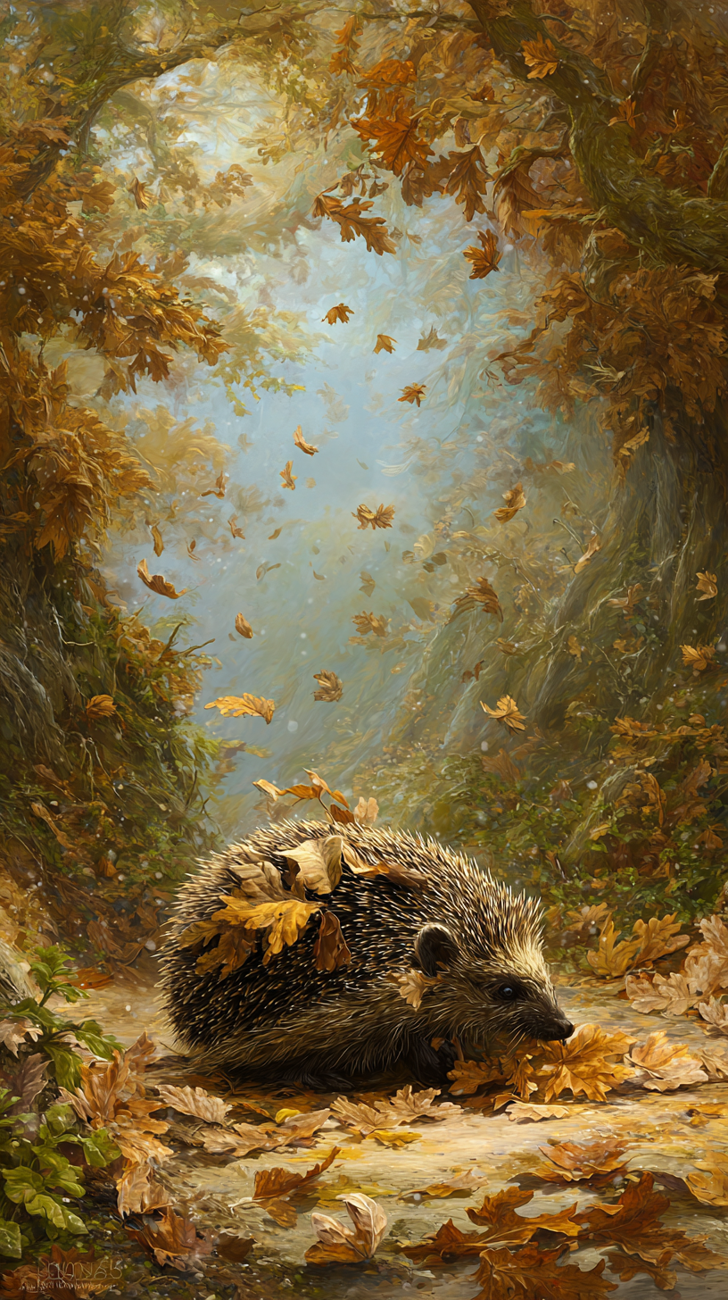 fond d'écran Hérisson iphone 14 pro max télécharger gratuit