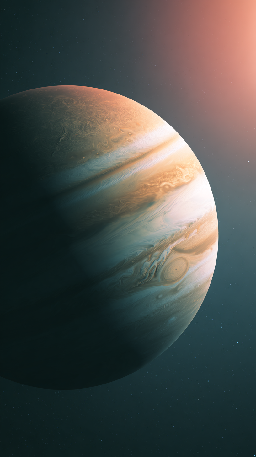 fond d'écran Jupiter iphone 17 pro gratuit