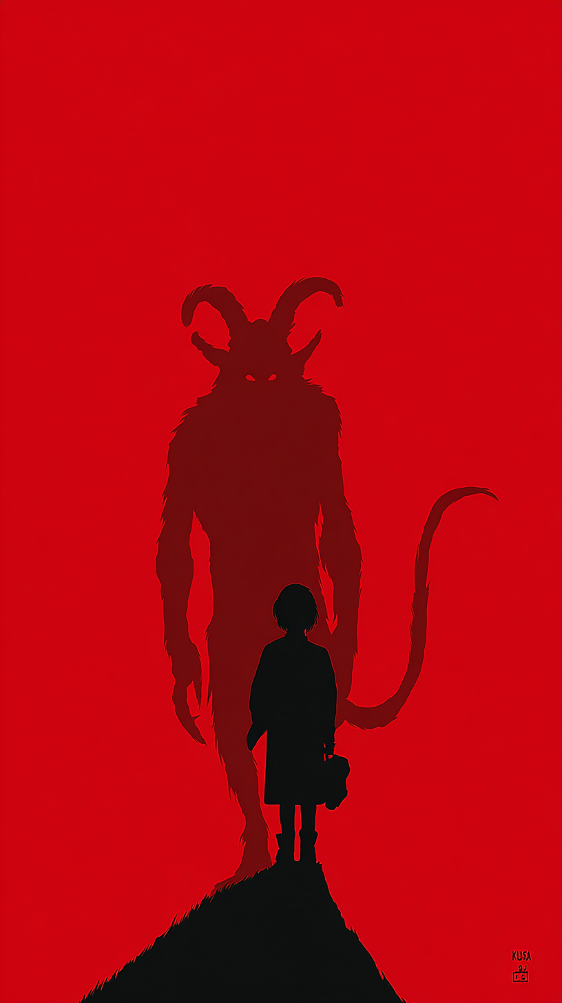 fond d'écran Krampus téléphone 4k gratuit