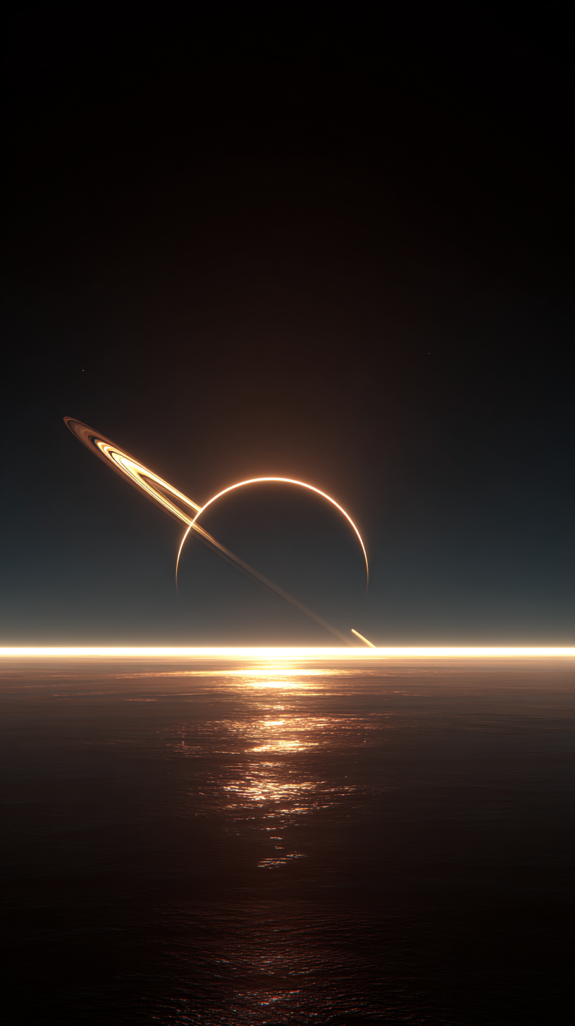 fond d'écran Saturne iphone xr télécharger gratuit