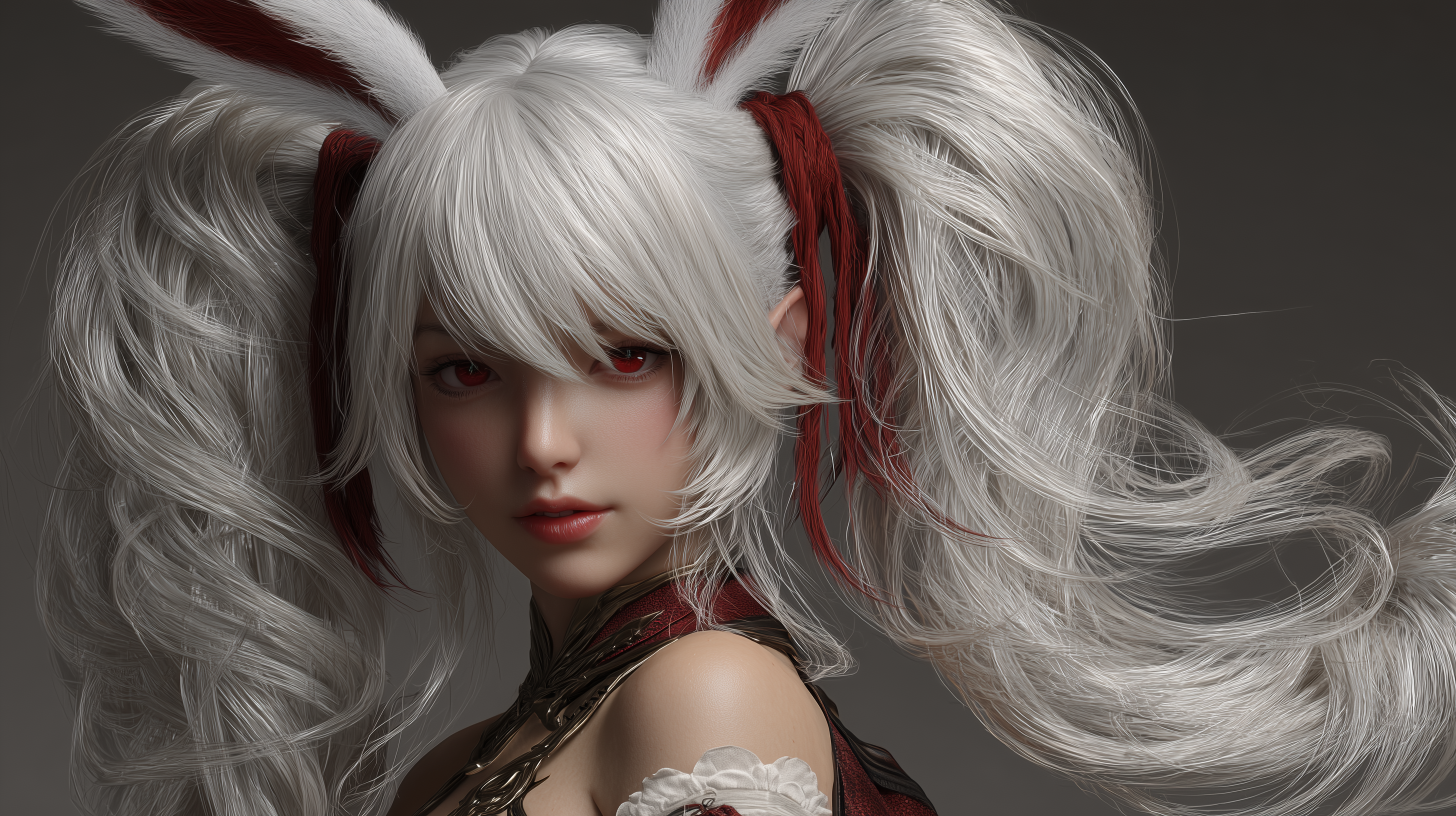 hp fond d'écran fille lapin téléchargement gratuit