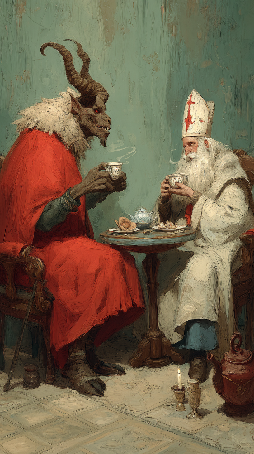 fond d'écran Krampus pour téléphone gratuit