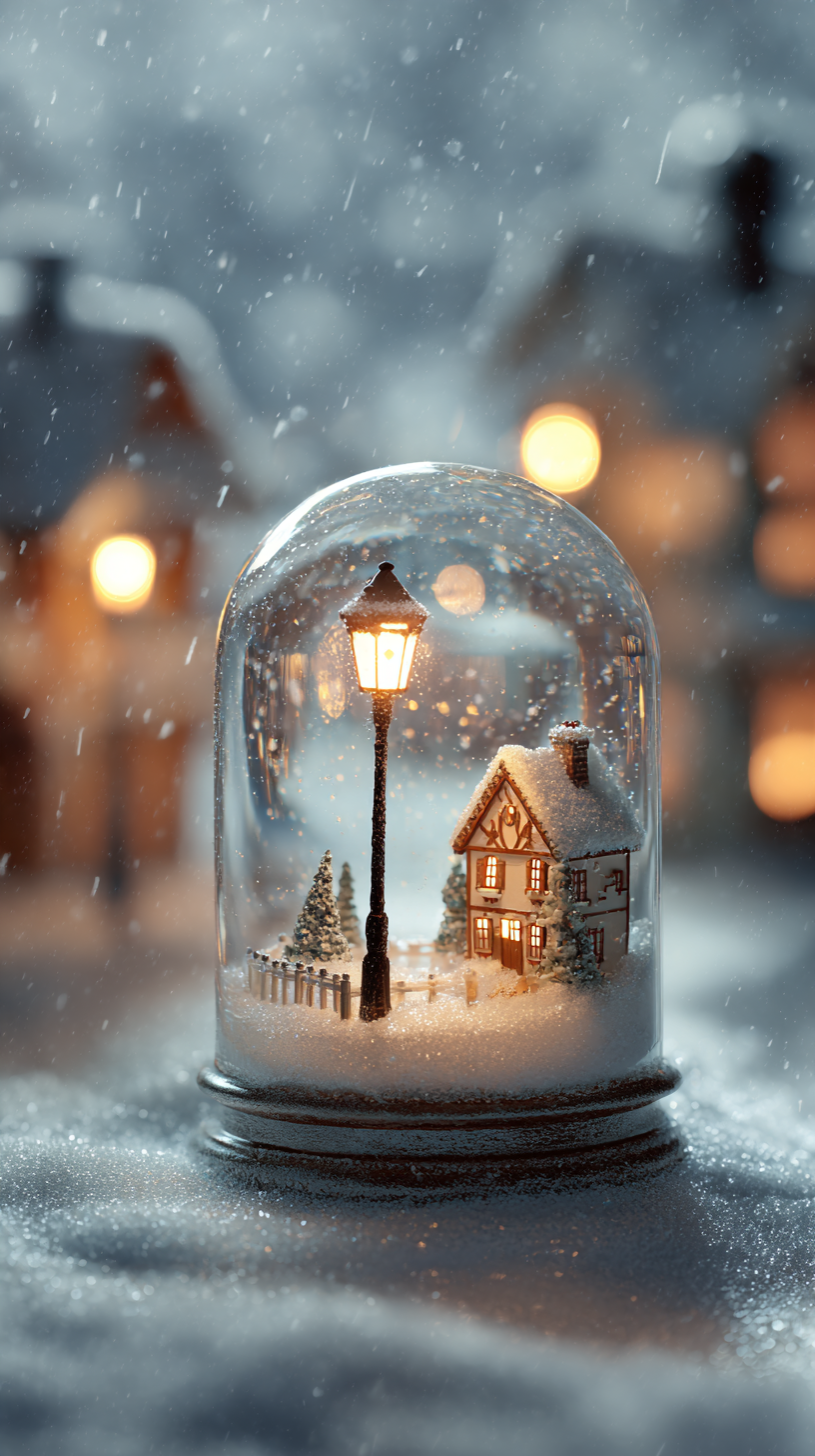 fond d'écran Boule à neige téléphone Motorola gratuit