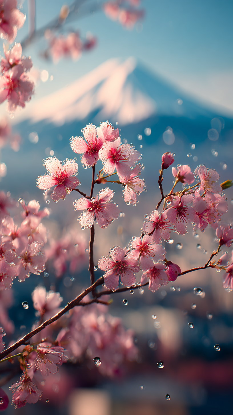 fond d'écran Mont Fuji android télécharger gratuit