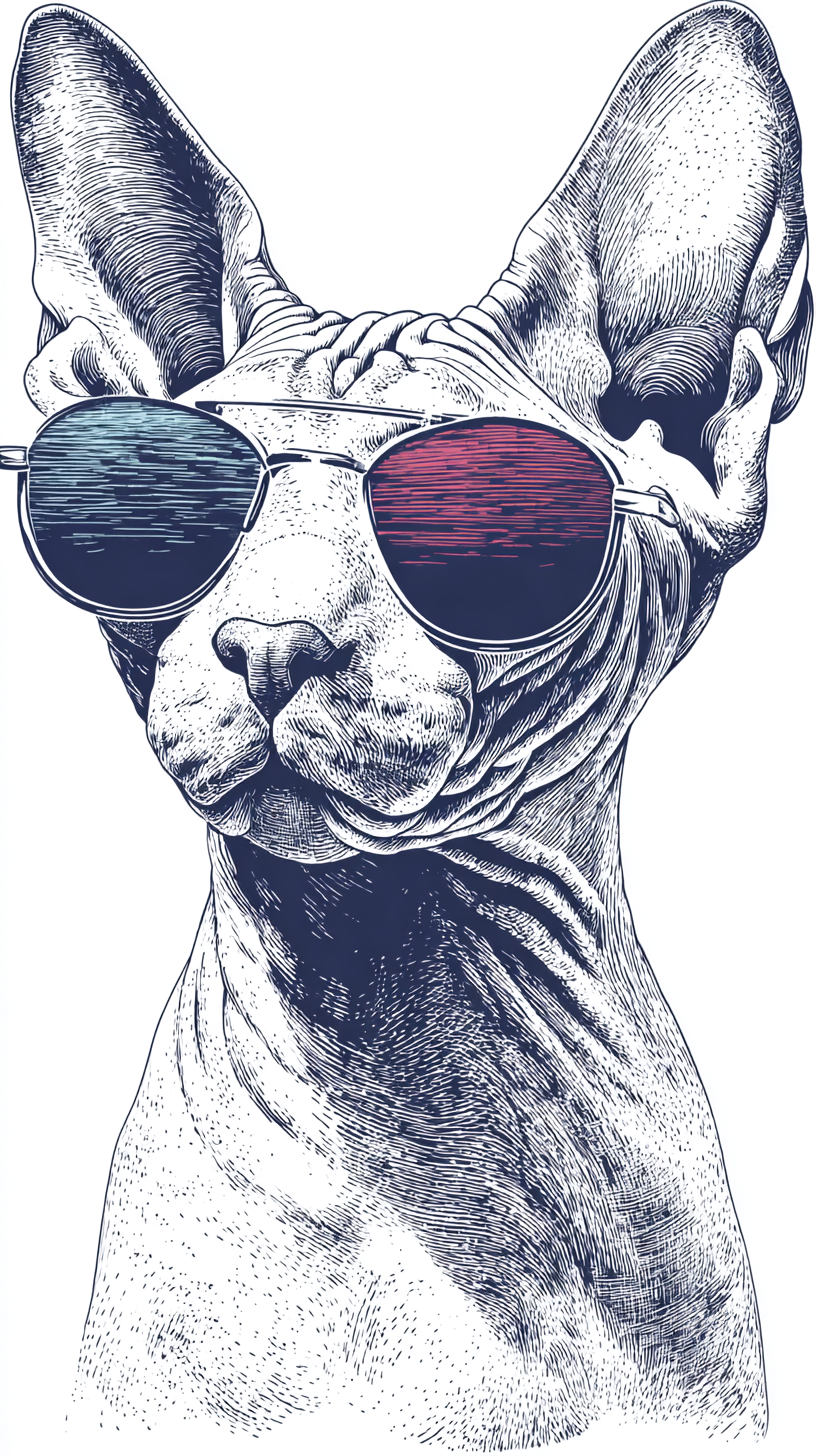 fond d'écran Sphynx iphone 16 télécharger gratuit