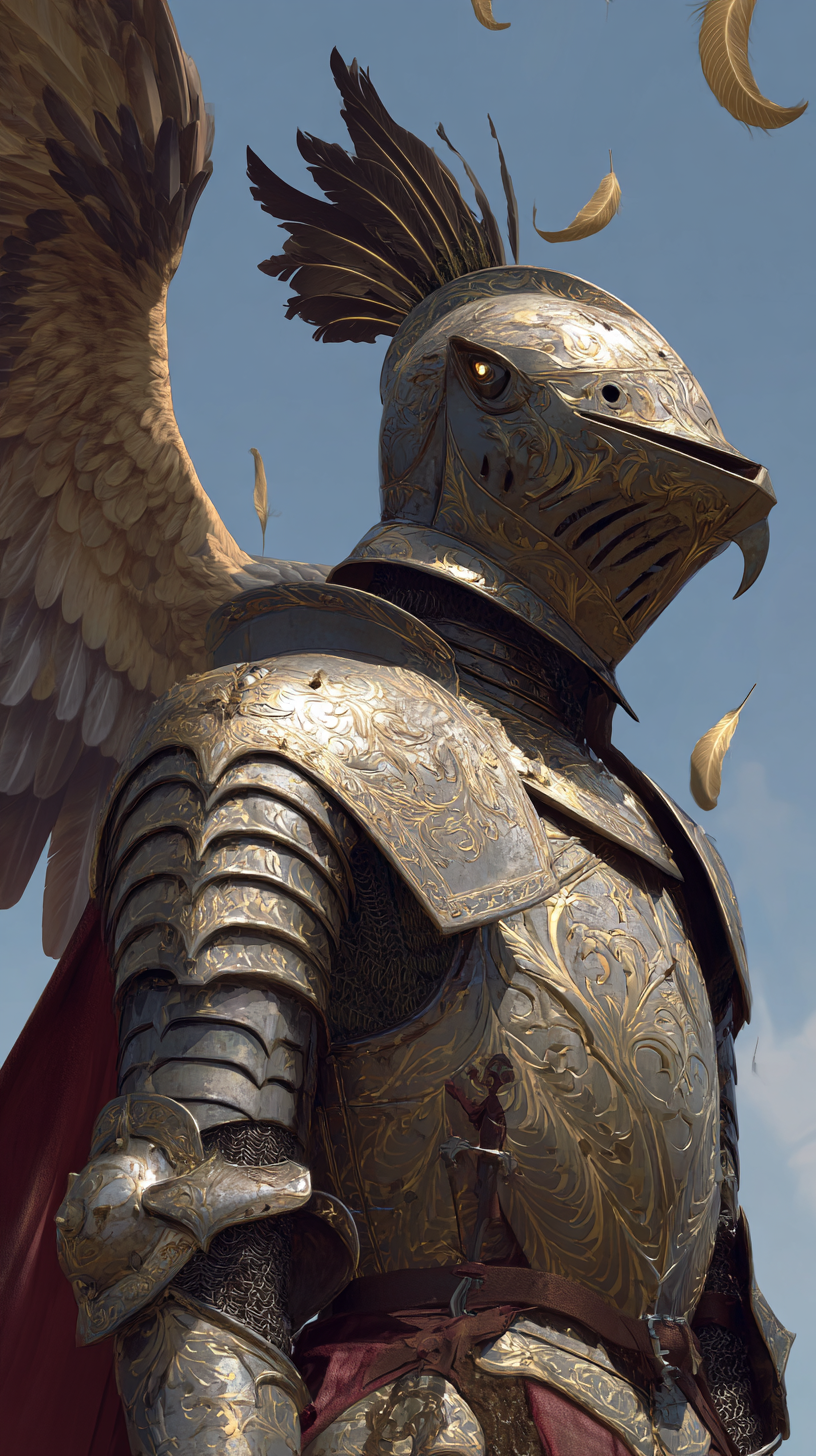 fond d'écran Chevalier iphone 14 télécharger gratuit