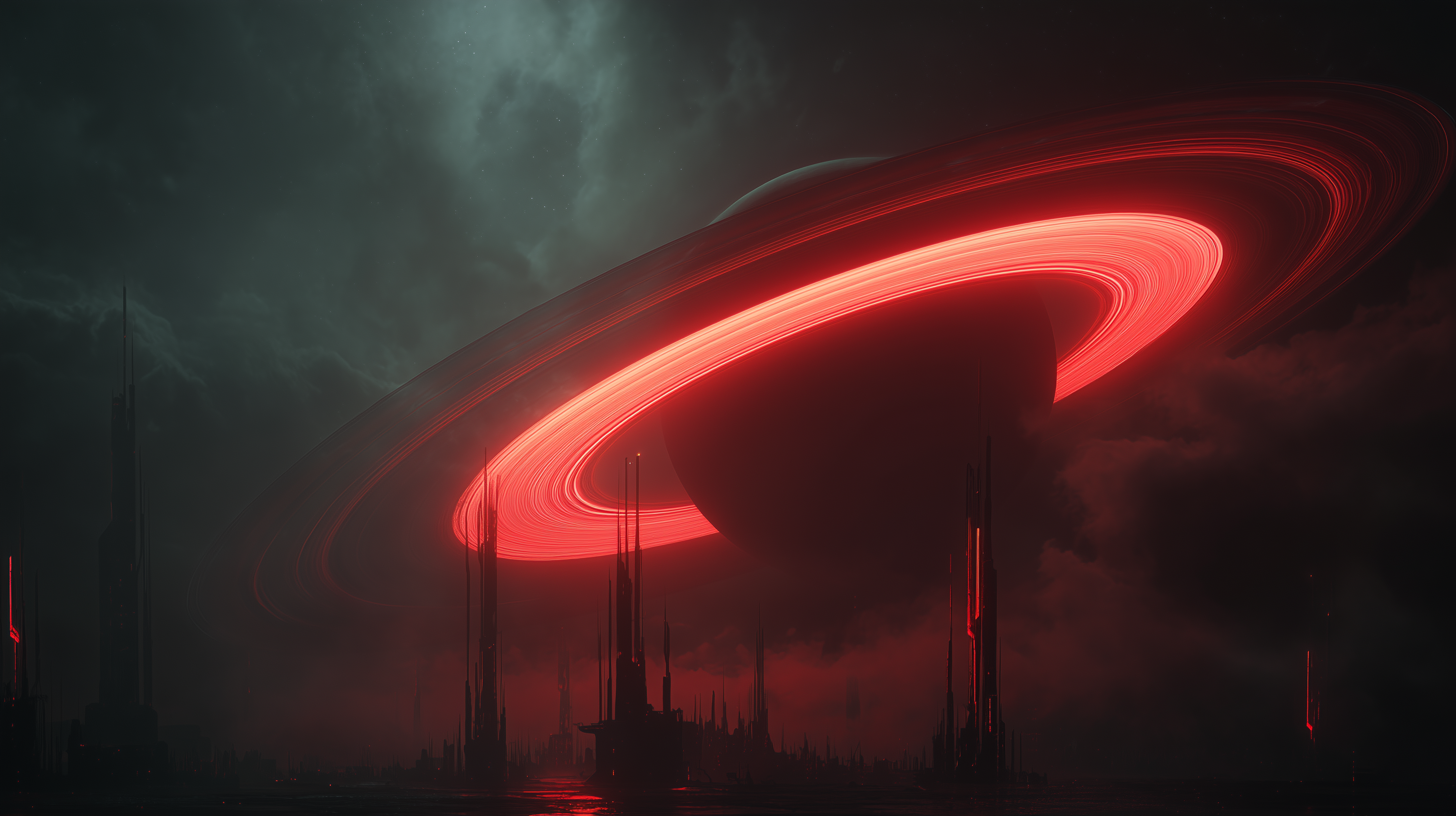 fond d'écran Saturne hd 1366x768 téléchargement gratuit