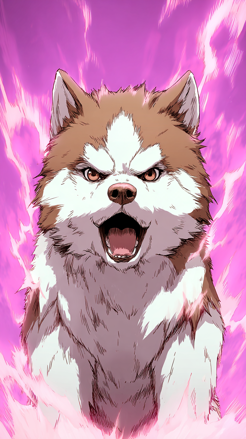 fond d'écran Husky téléphone OnePlus télécharger gratuit