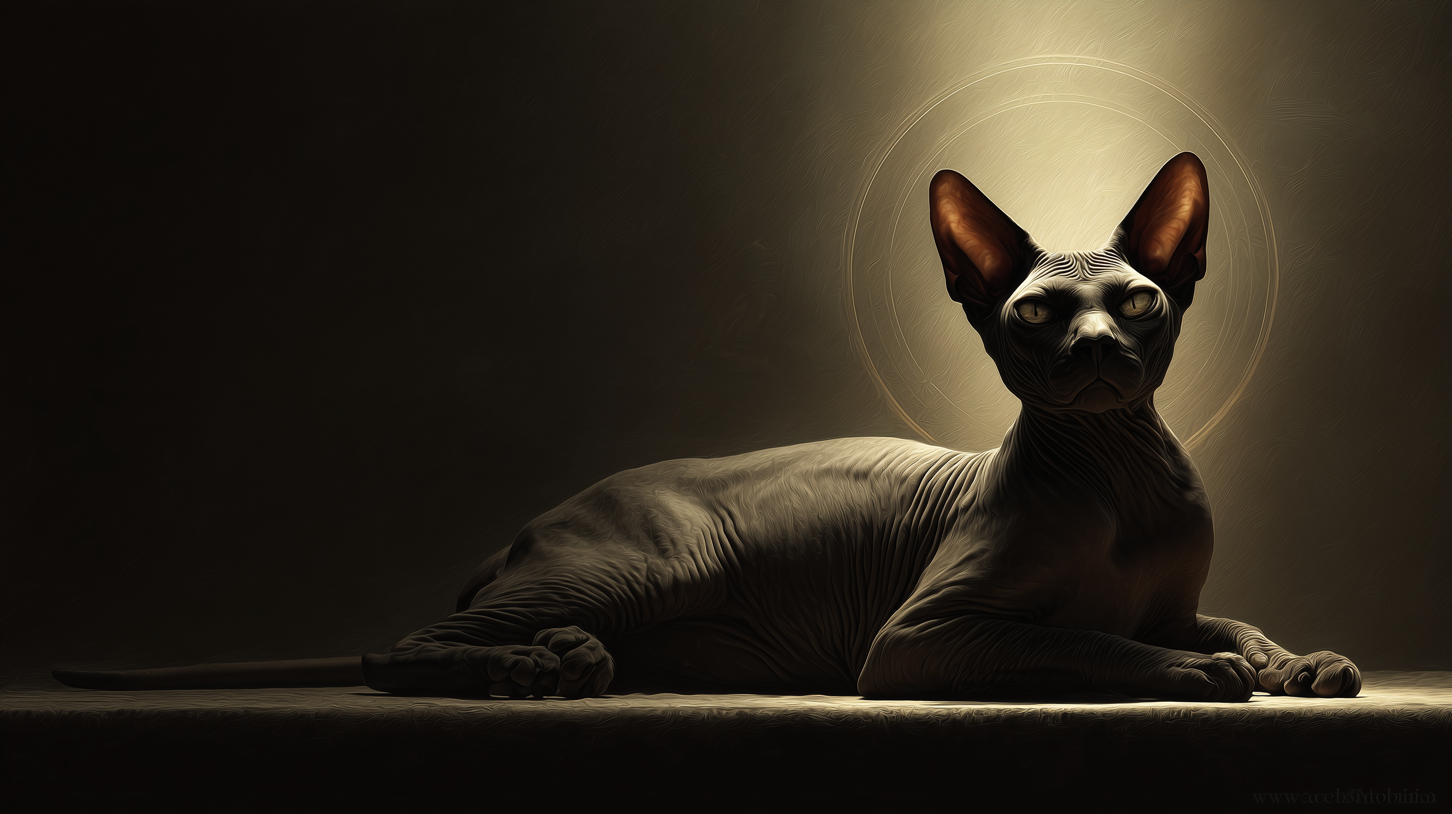 fond d'écran Sphynx Toshiba téléchargement gratuit