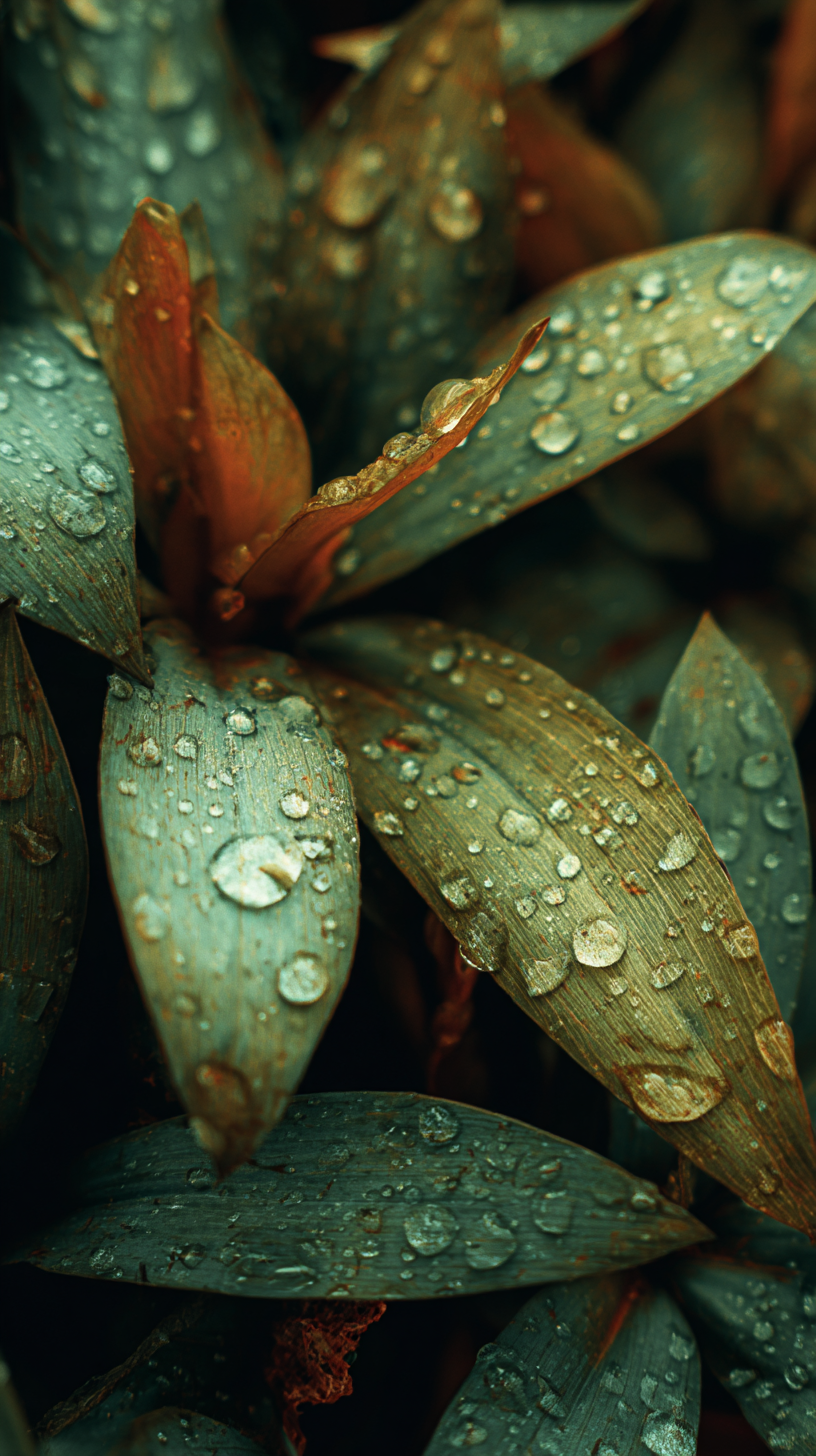 fond d'écran Feuilles iphone 16 pro max gratuit