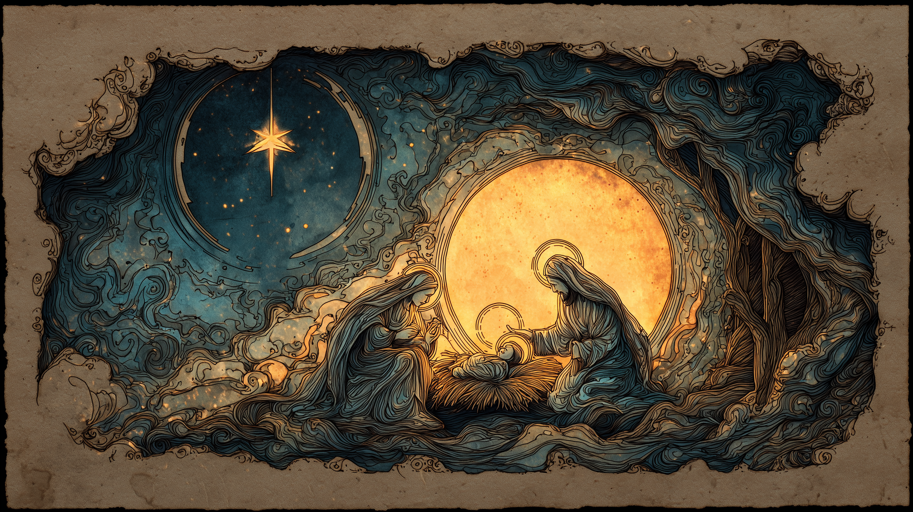 fond d'écran Étoile de Bethléem meilleure téléchargement gratuit