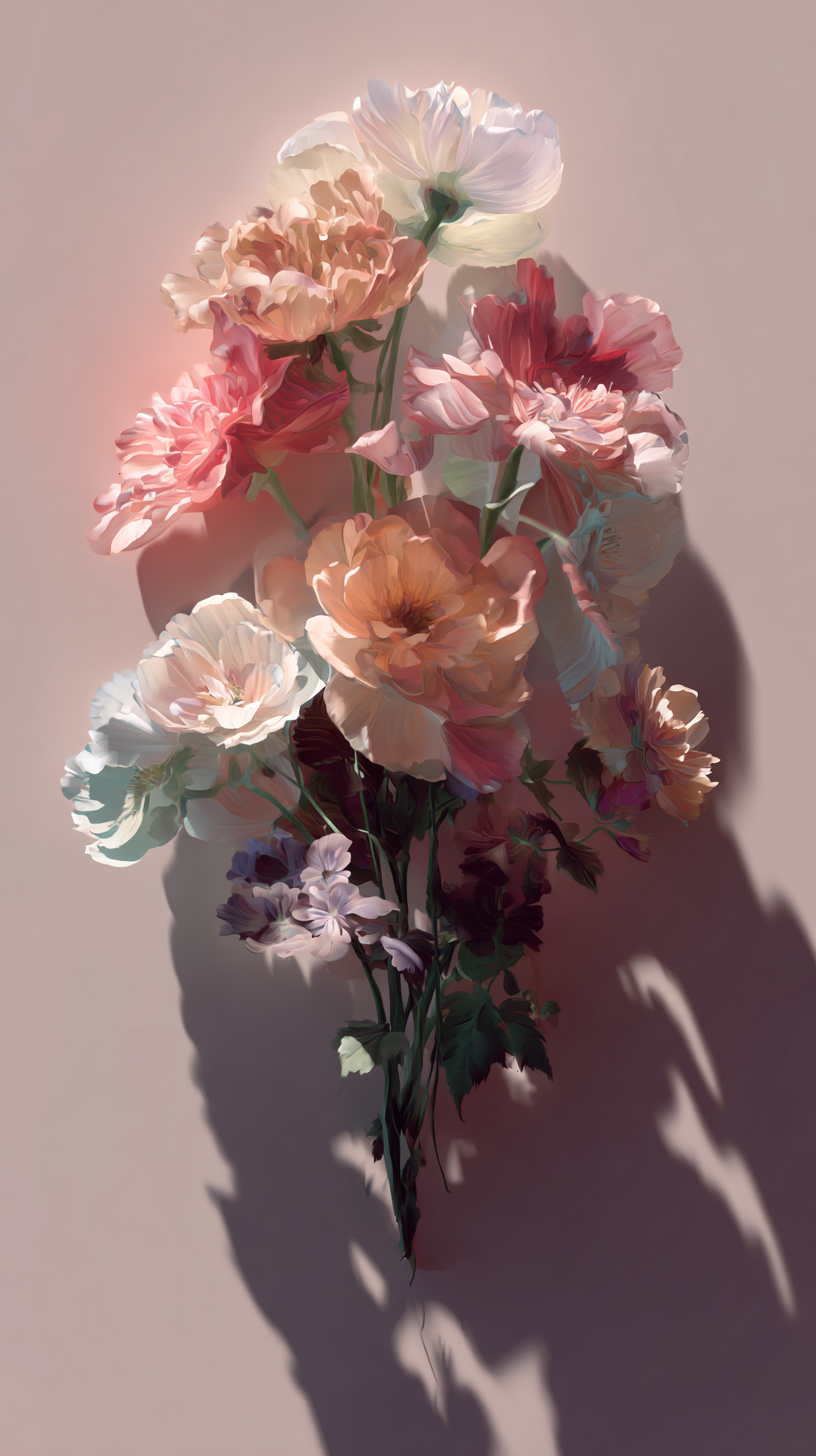 fond d'écran Bouquet de fleurs téléphone Sony gratuit