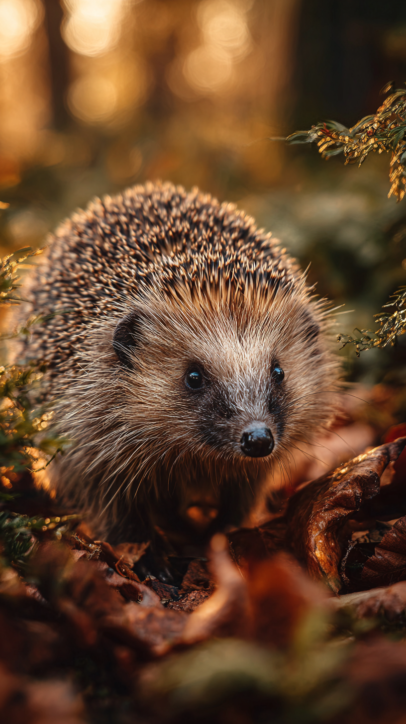 fond d'écran Hérisson téléphone Oppo gratuit