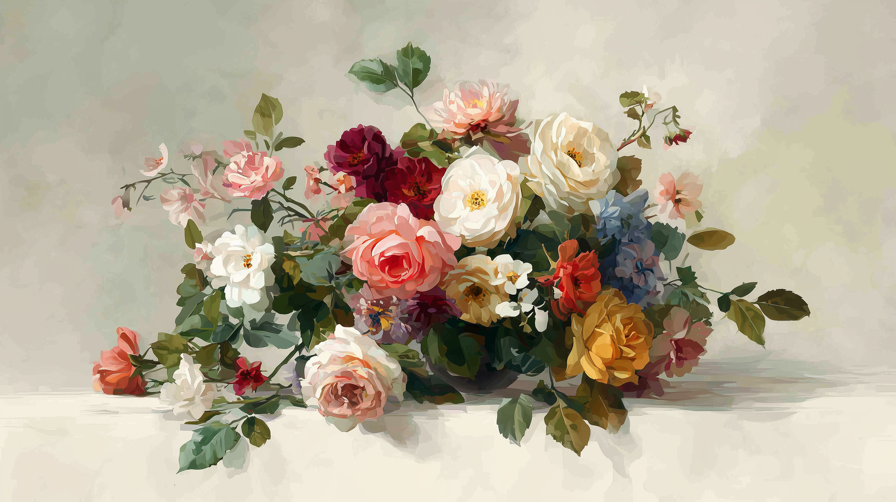 fond d'écran Bouquet de fleurs pc téléchargement gratuit