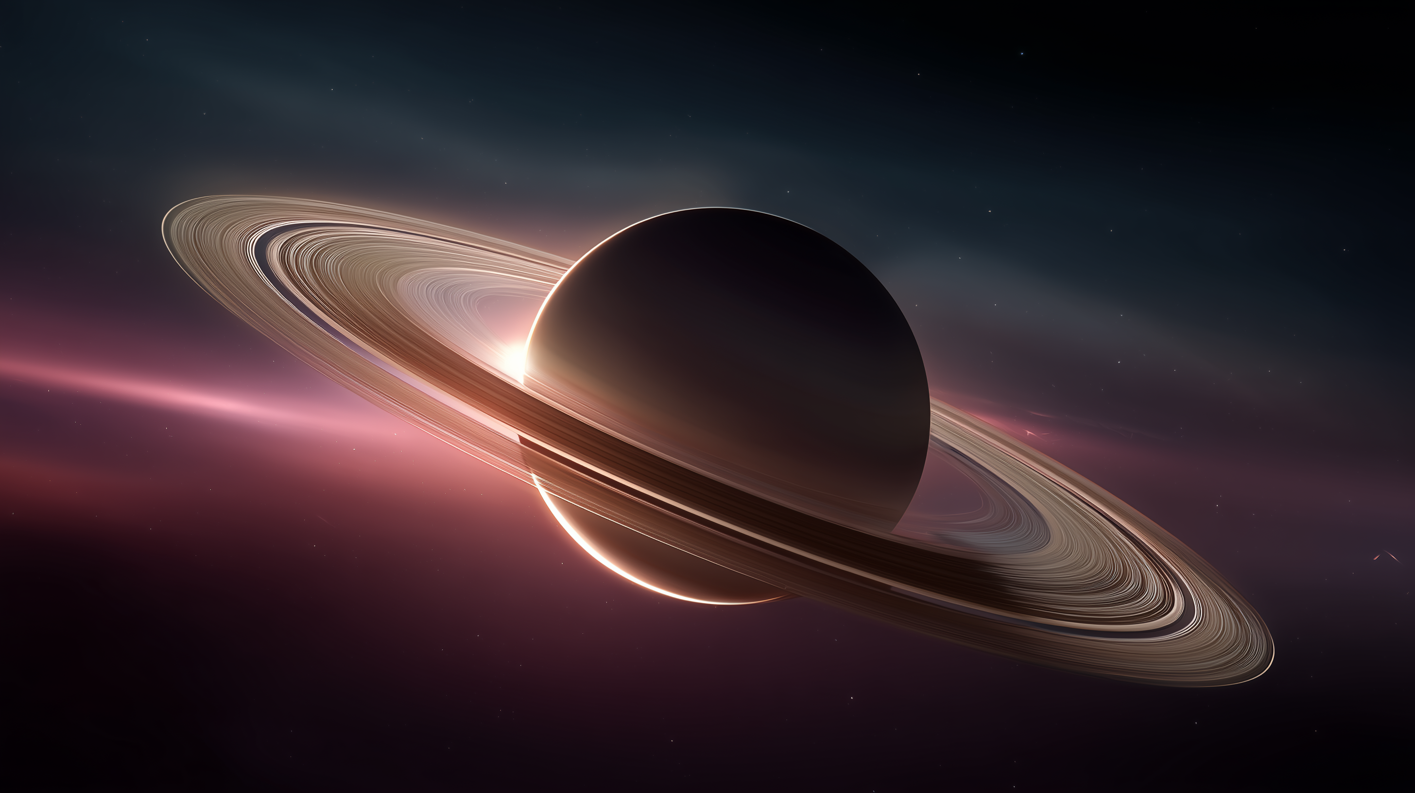 fond d'écran Saturne 4k 3840x2160 téléchargement gratuit