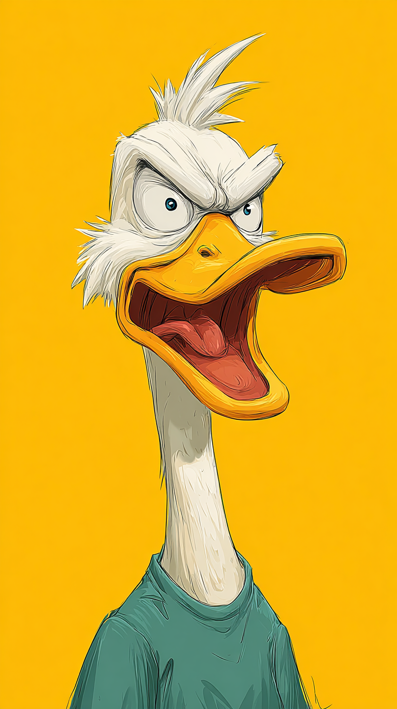 fond d'écran Canard iphone 17