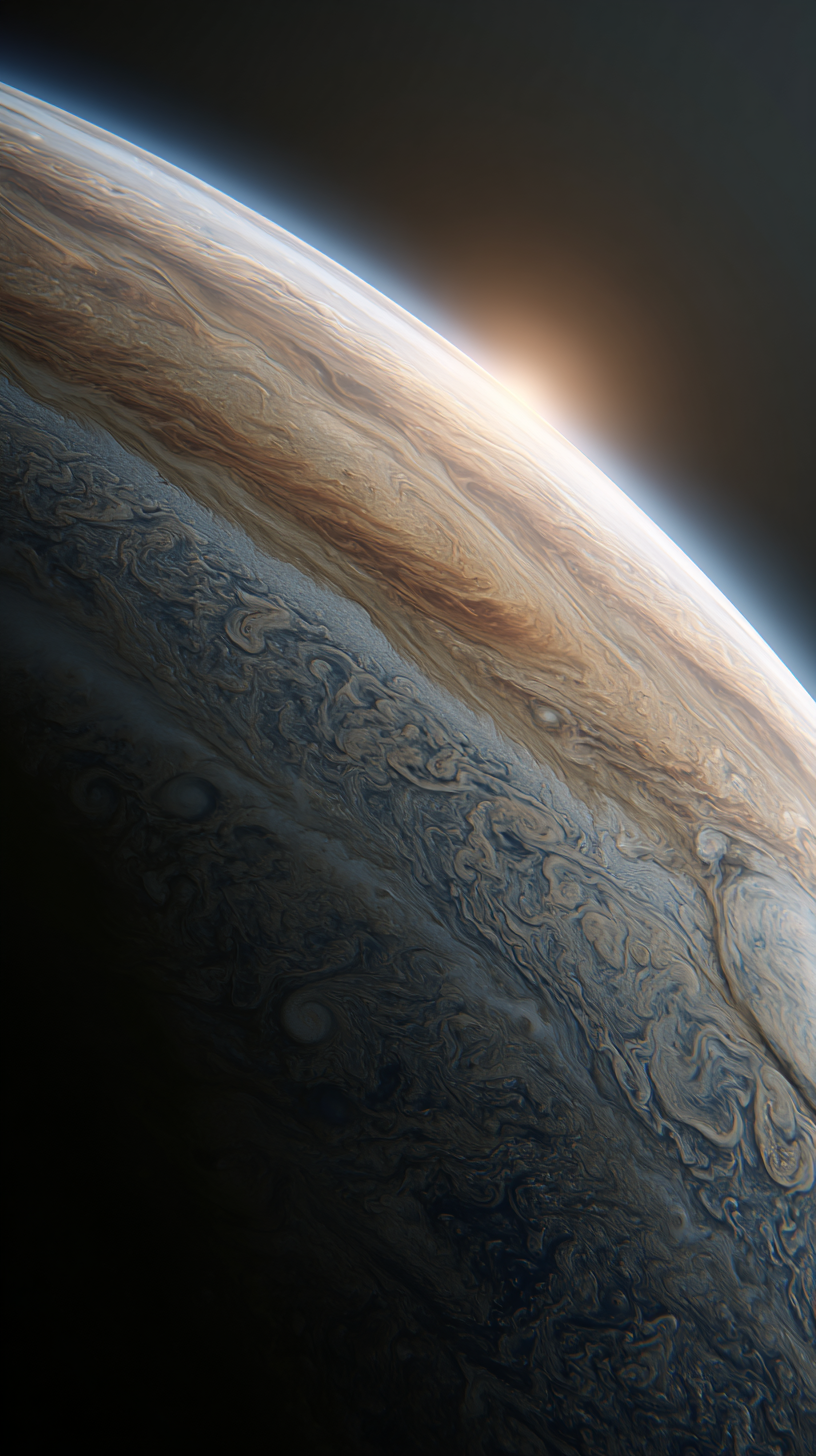 fond d'écran Jupiter iphone 16 pro max gratuit