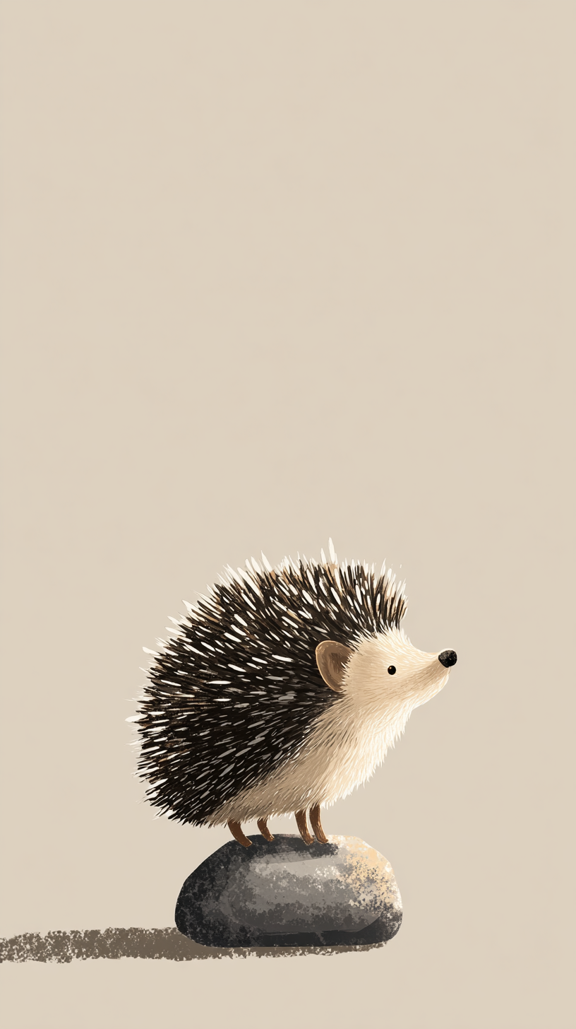 fond d'écran Hérisson iphone 16e gratuit