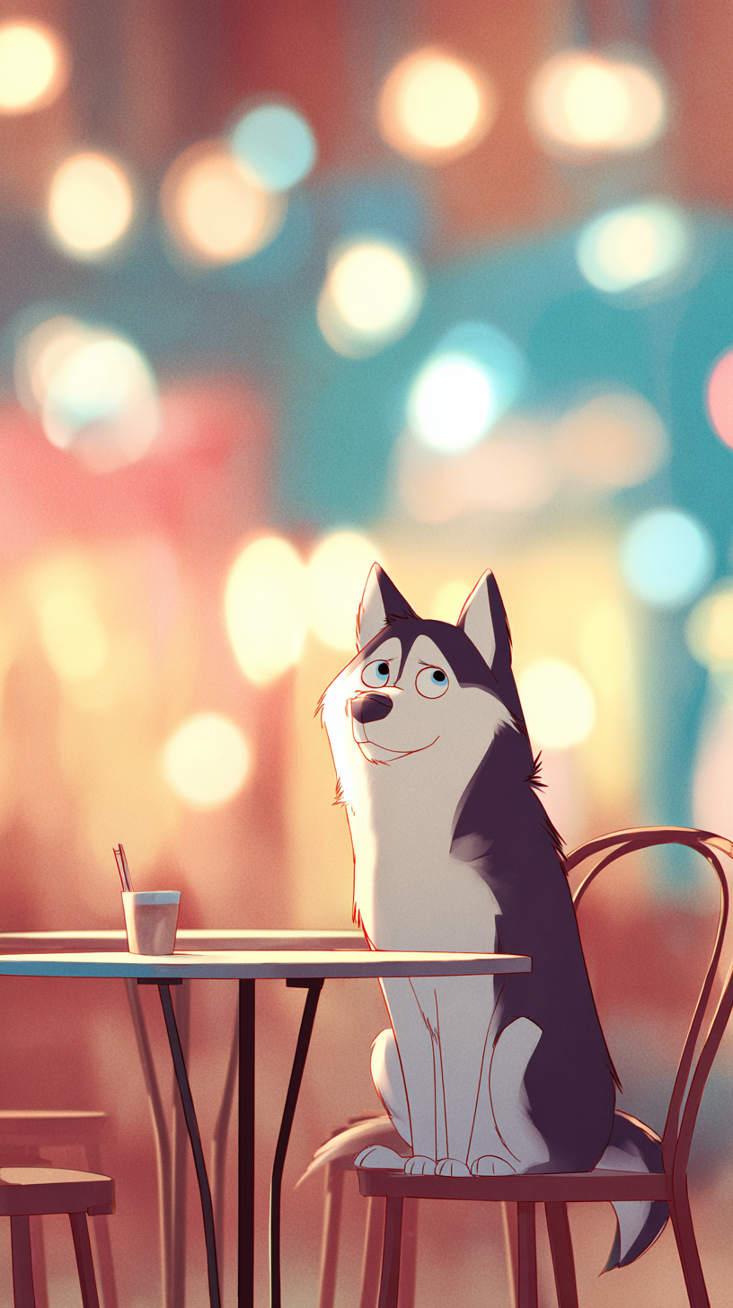 fond d'écran Husky téléphone 4k télécharger gratuit