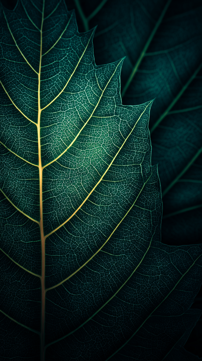 fond d'écran Feuilles 4k iphone télécharger gratuit