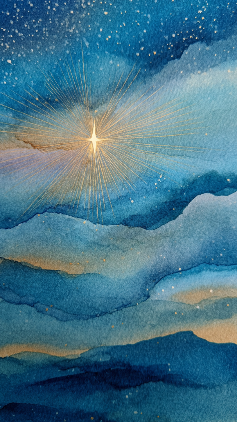 fond d'écran Étoile de Bethléem téléphone OnePlus gratuit