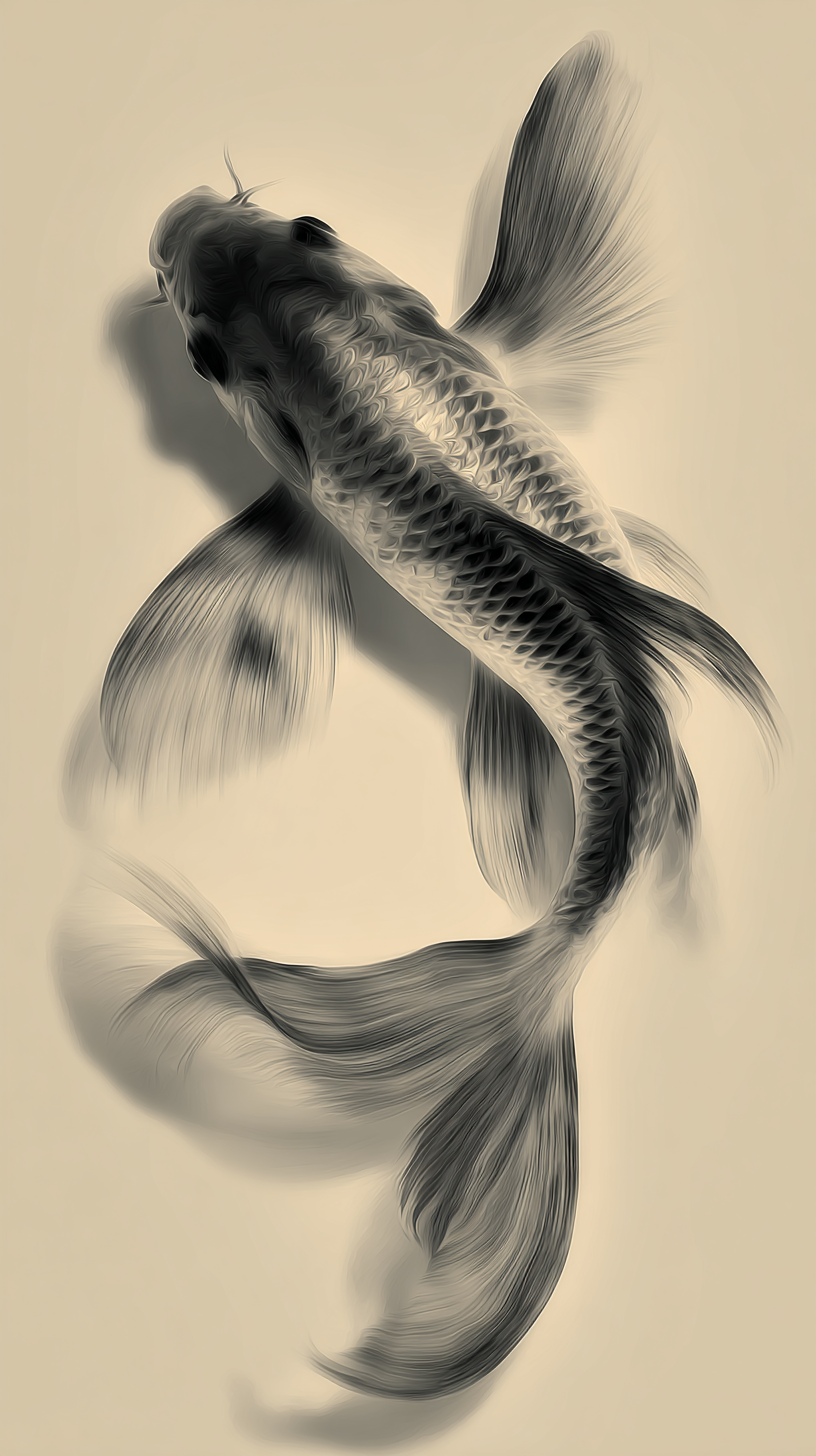 fond d'écran Koï téléphone Motorola gratuit