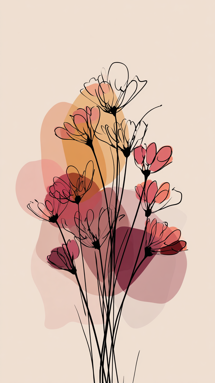 fond d'écran Bouquet de fleurs iphone 4k gratuit