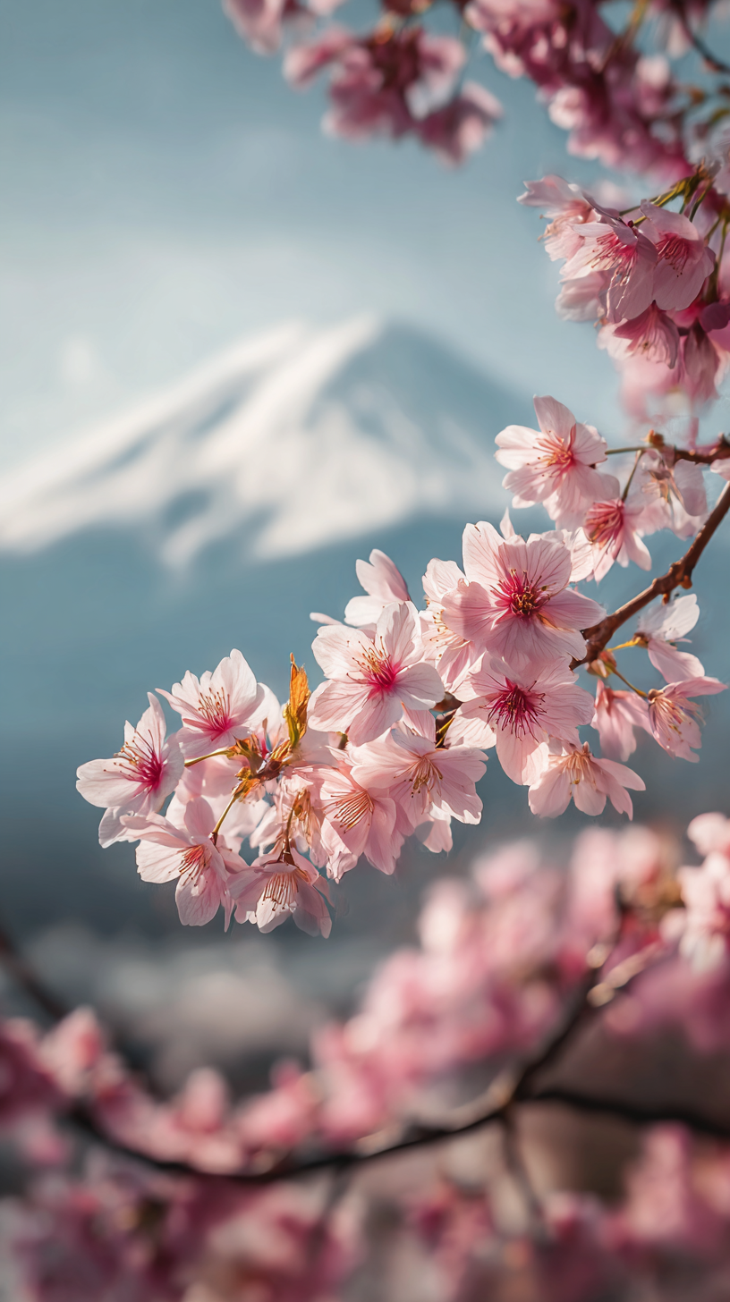 fond d'écran Mont Fuji sans filigrane pour téléphone portable samsung gratuit