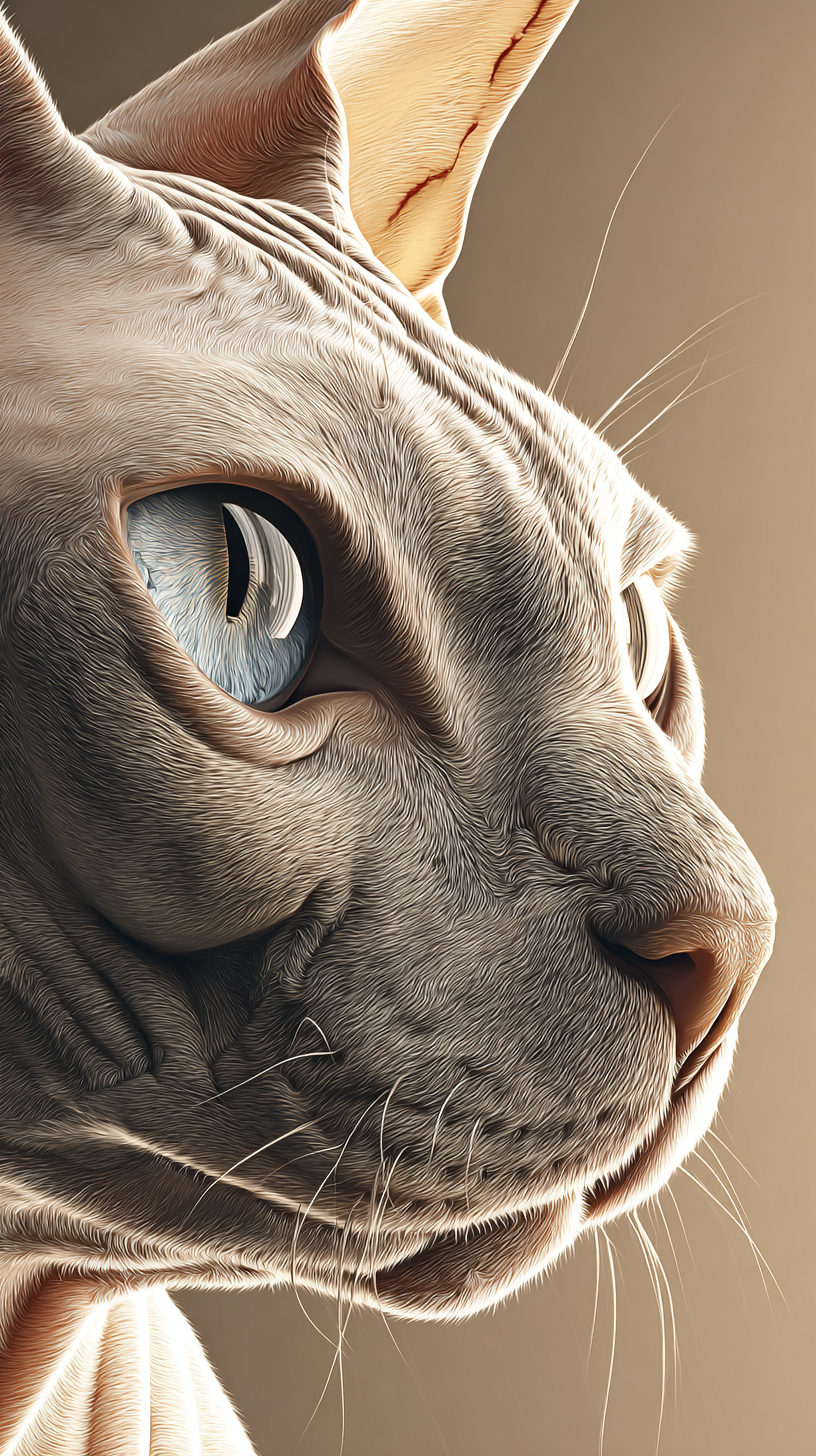 fond d'écran Sphynx téléphone Google gratuit