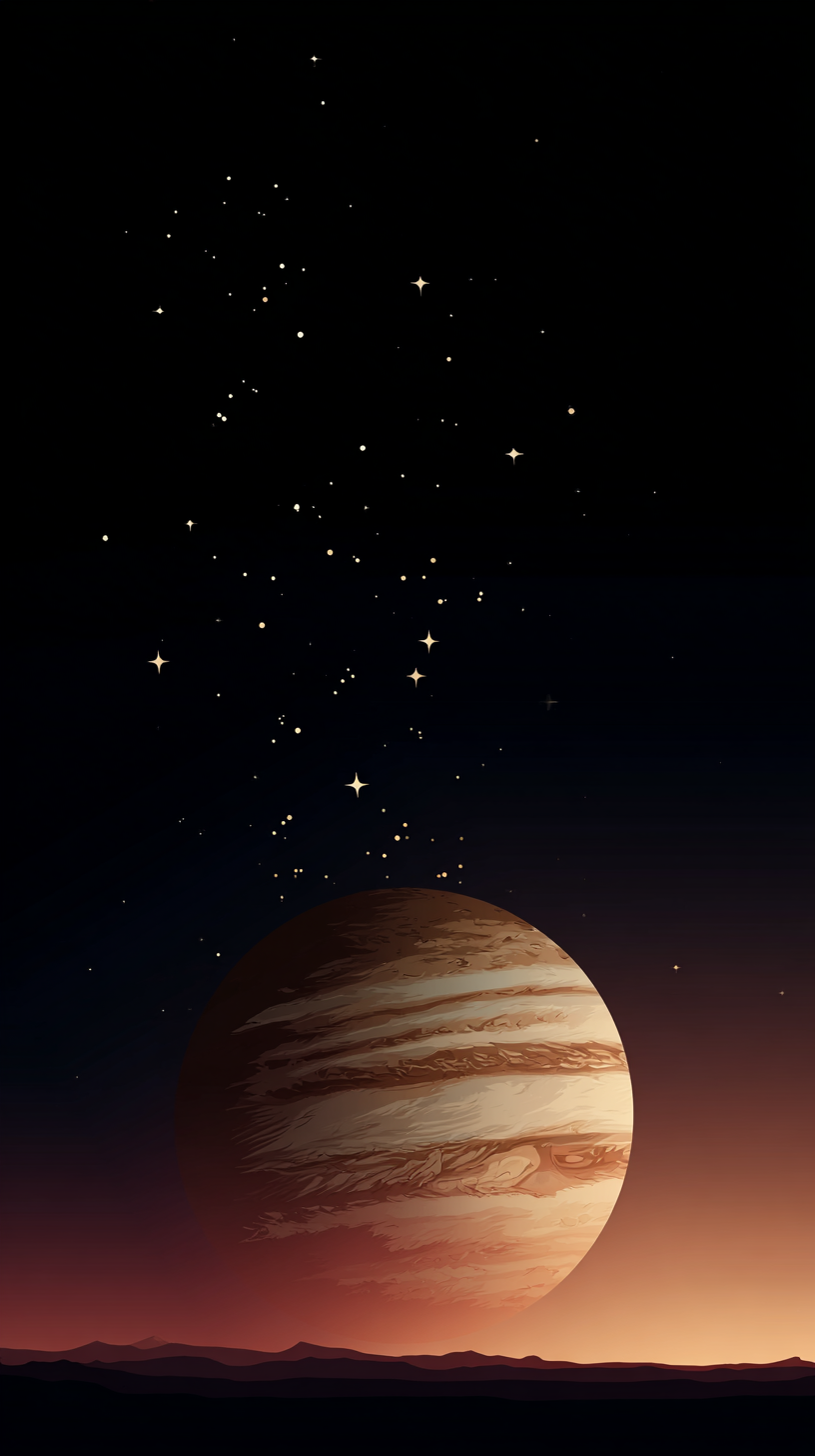fond d'écran Jupiter téléphone gratuit sans filigrane