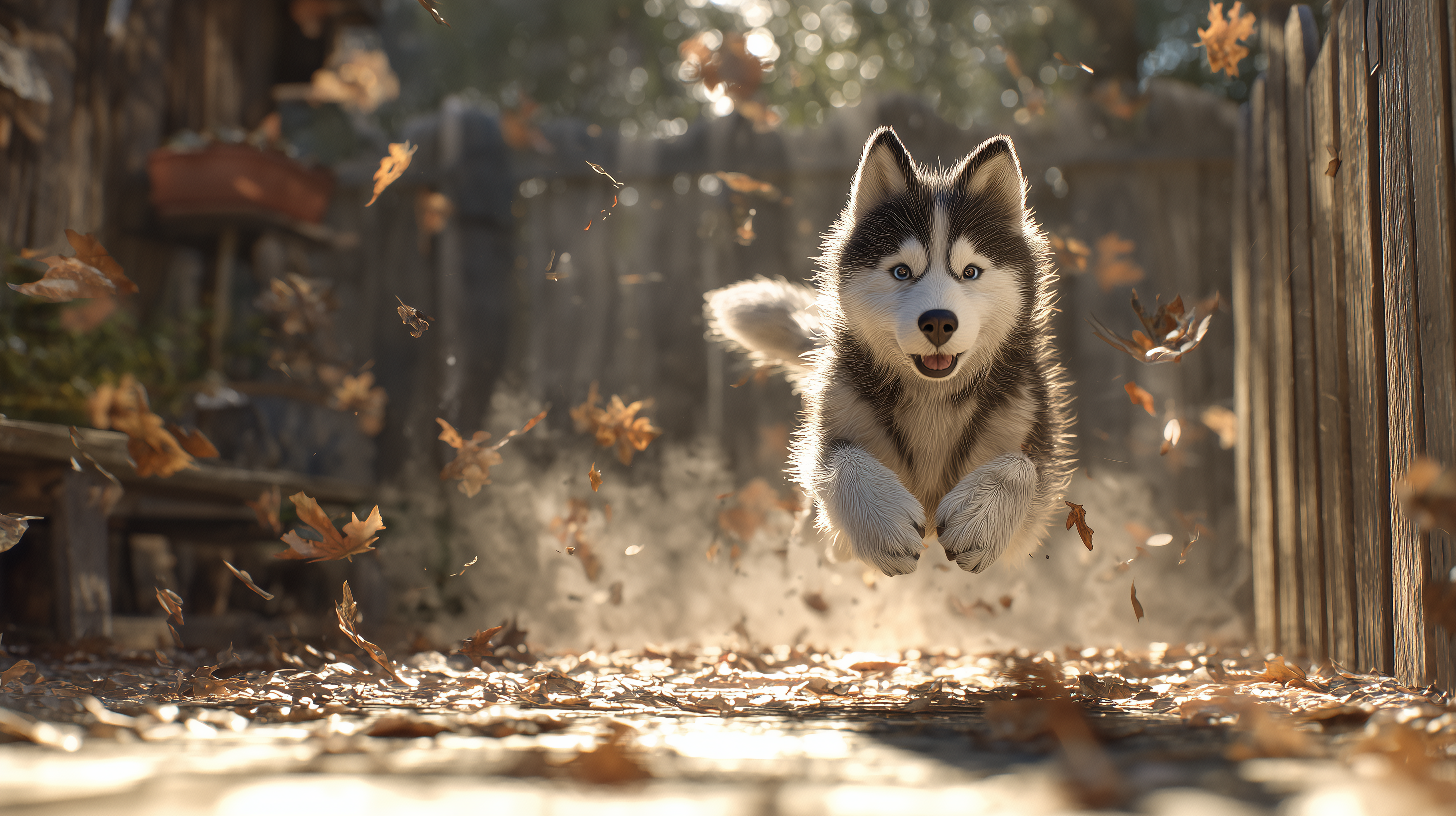 fond d'écran Husky 2560x1440 hd téléchargement gratuit