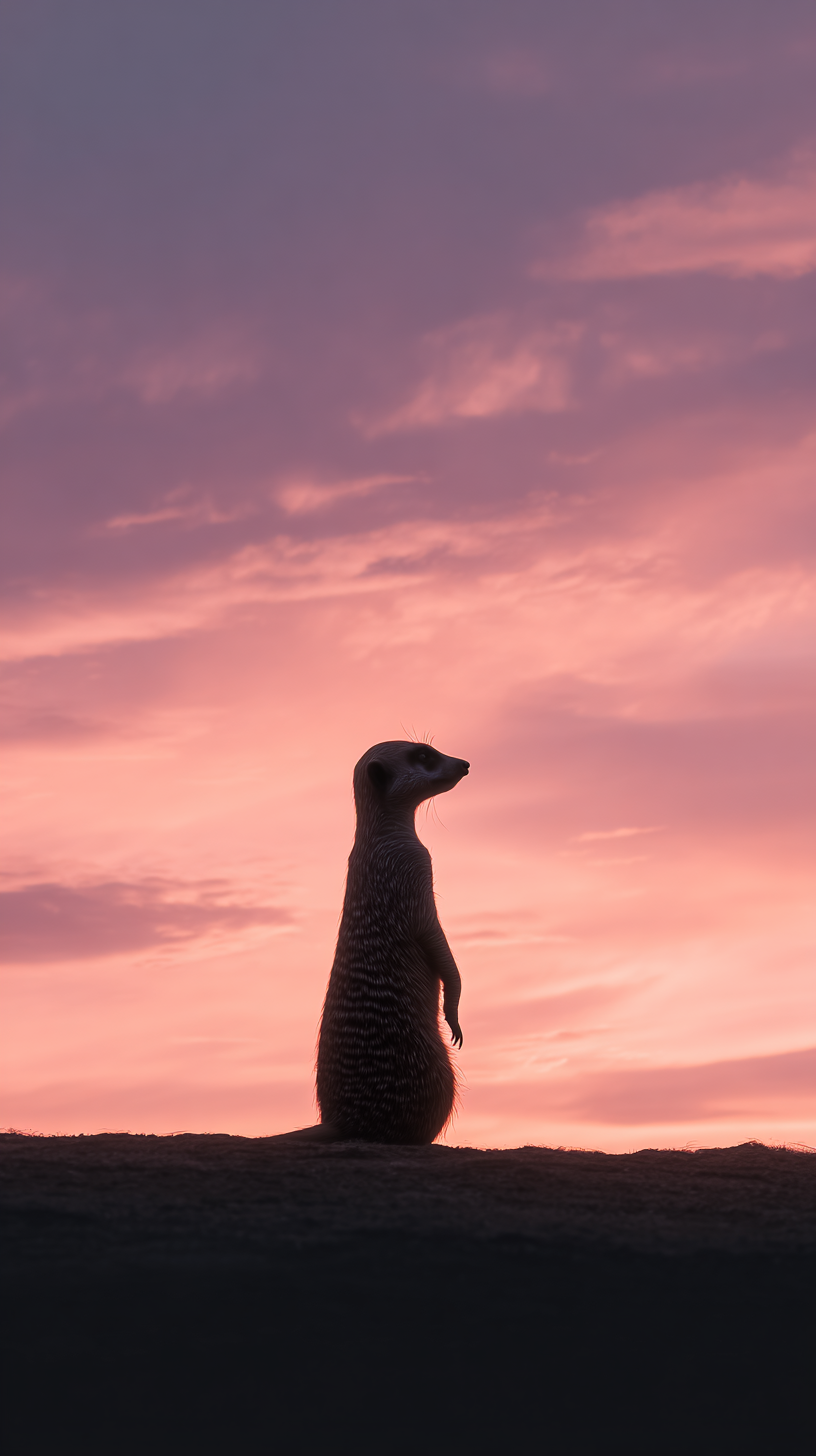 fond d'écran Suricate téléphone Huawei gratuit