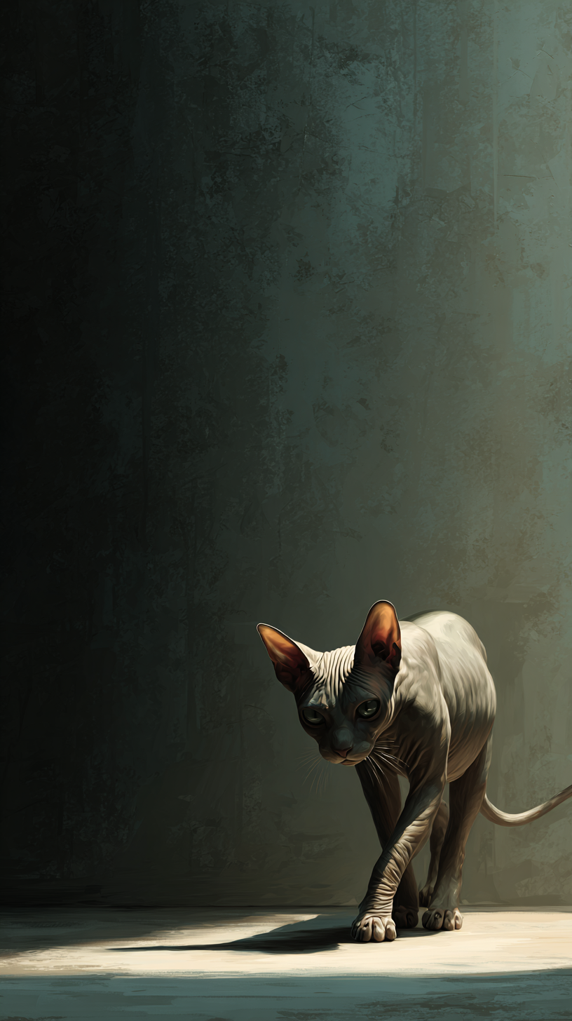 fond d'écran Sphynx iphone x télécharger gratuit