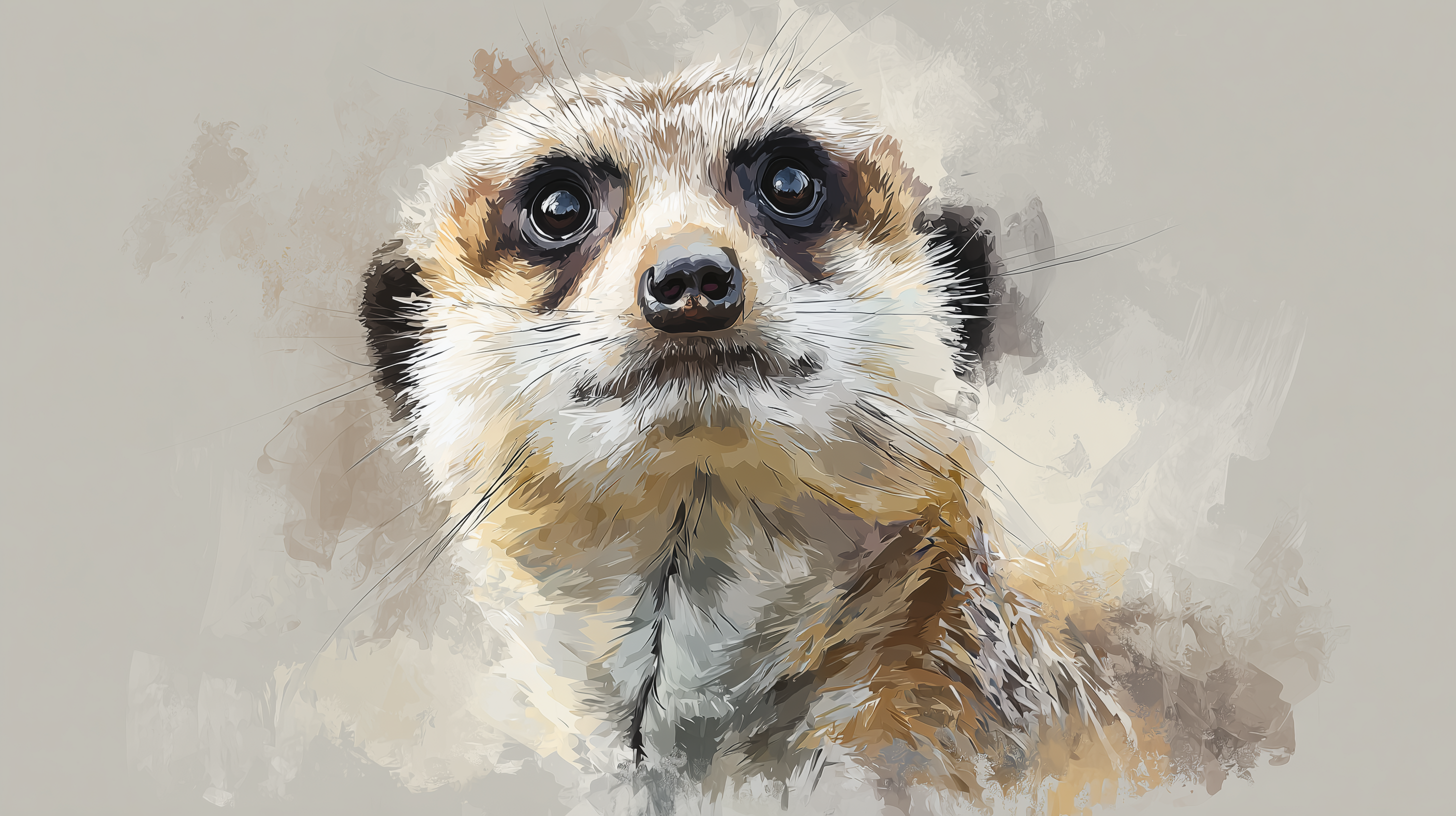 fond d'écran Suricate hp 4k téléchargement gratuit