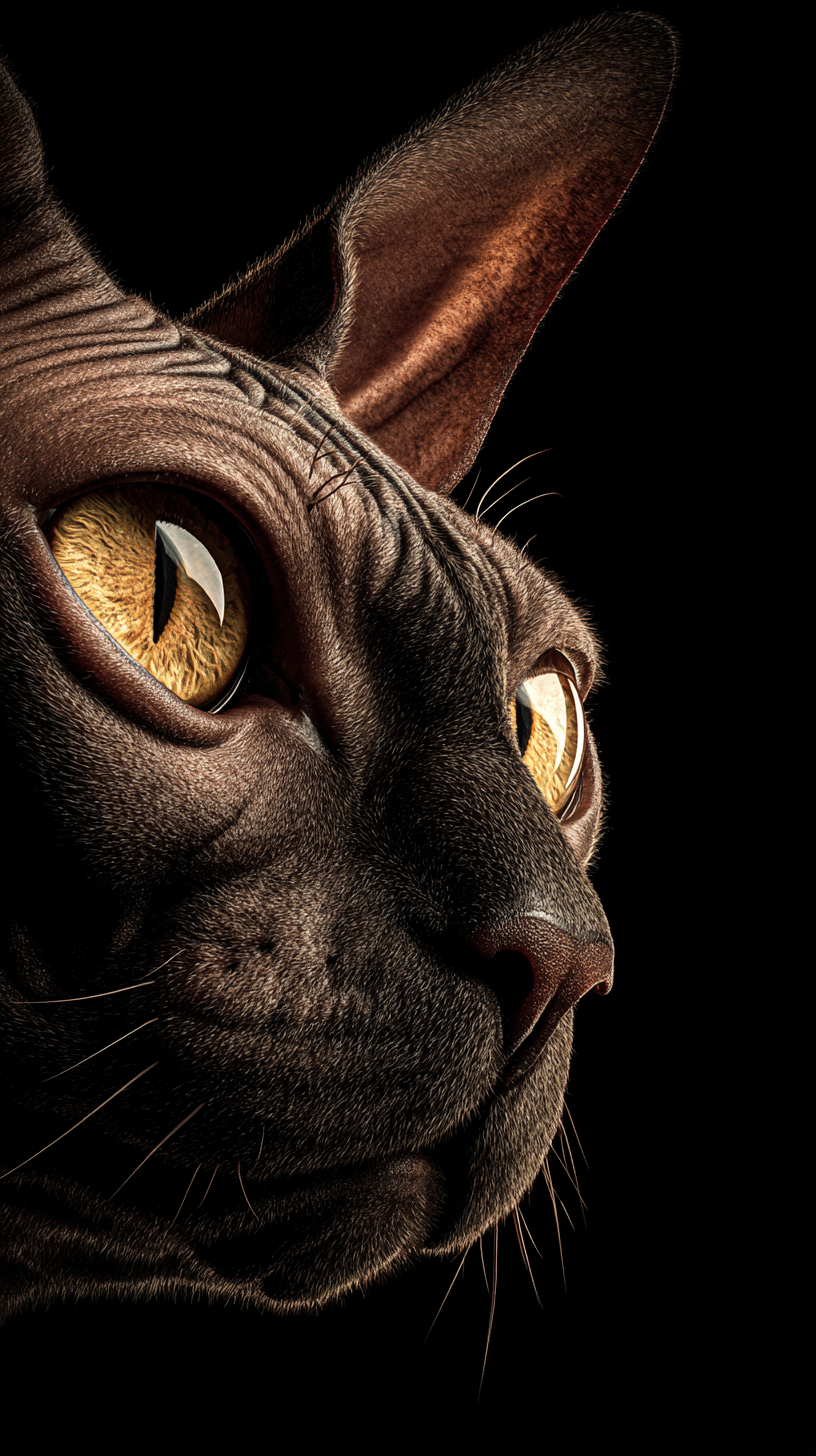 fond d'écran Sphynx téléphone Xiaomi télécharger gratuit